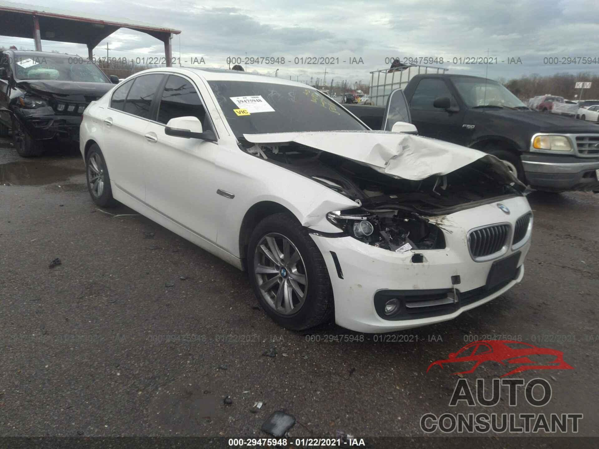 BMW 5 SERIES 2016 - WBA5A5C51GG348041