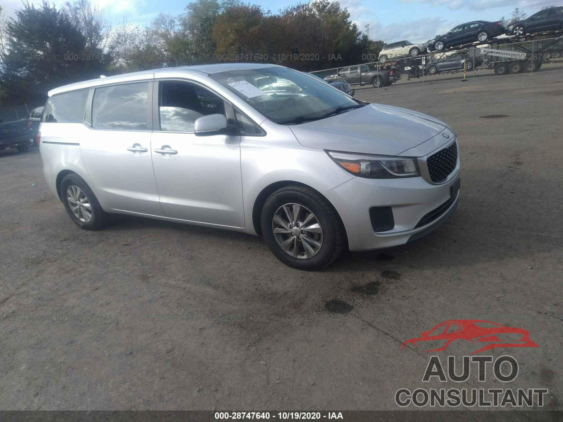 KIA SEDONA 2016 - KNDMA5C18G6144550