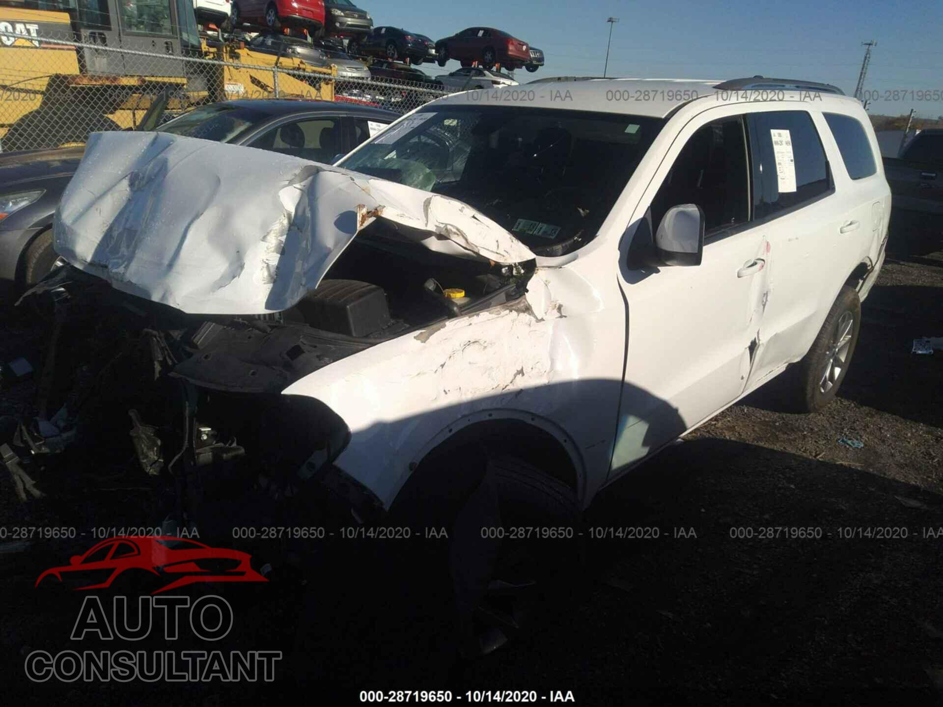 DODGE DURANGO 2017 - 1C4RDJAG5HC741302