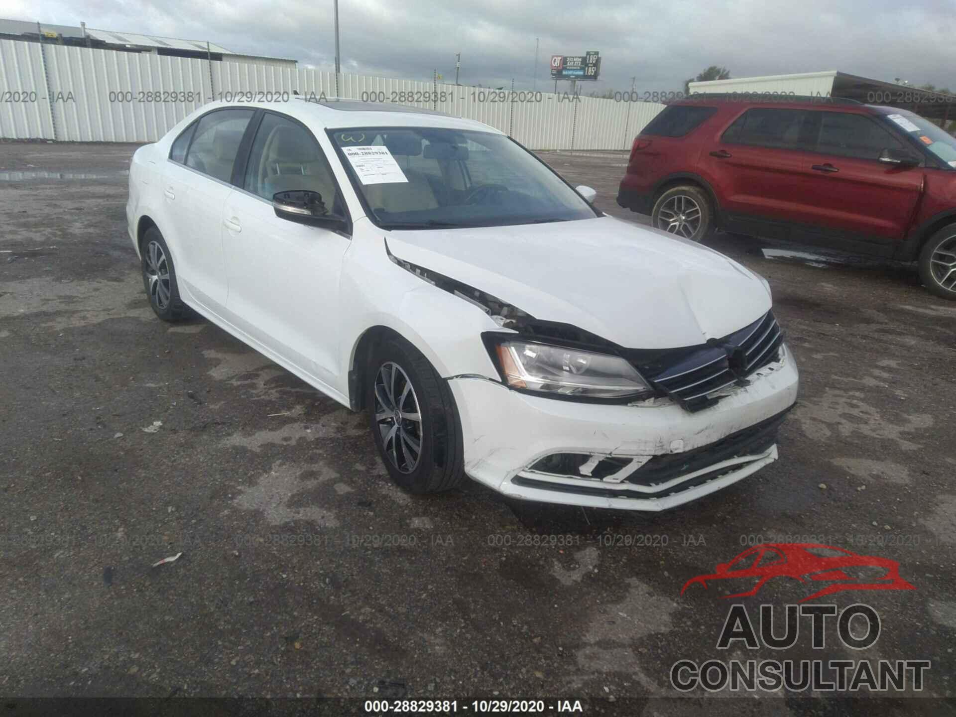VOLKSWAGEN JETTA 2017 - 3VWDB7AJ9HM203860