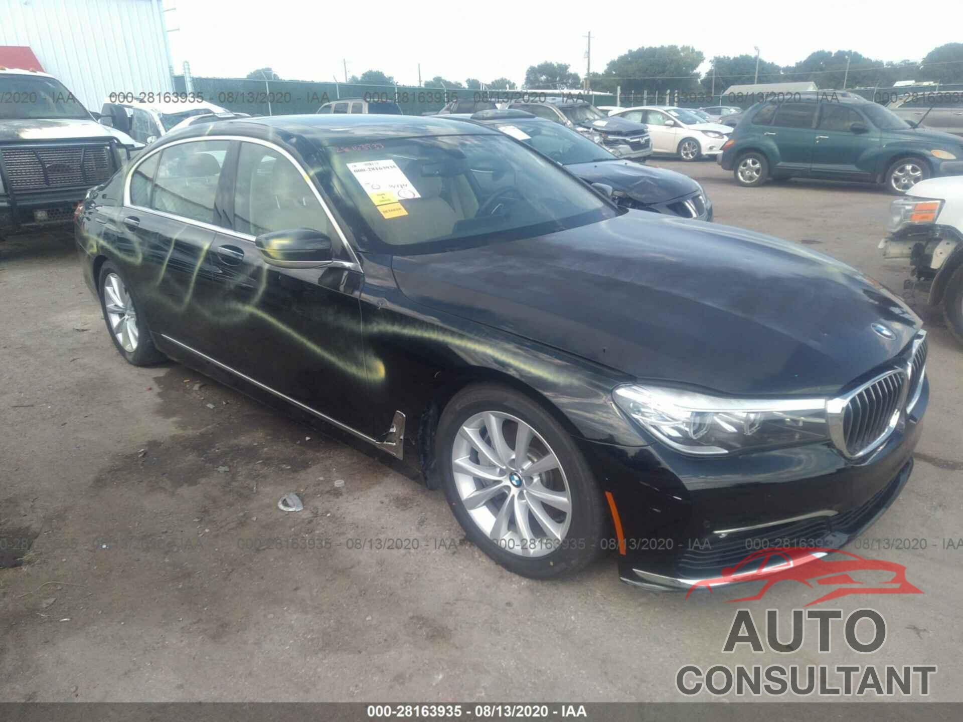 BMW 7 SERIES 2018 - WBA7E2C57JG742467