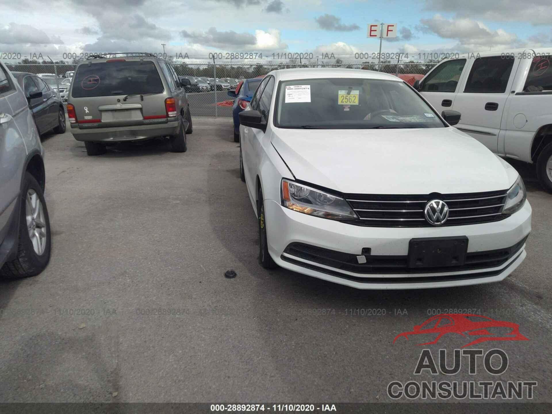 VOLKSWAGEN JETTA SEDAN 2016 - 3VW267AJ0GM316770