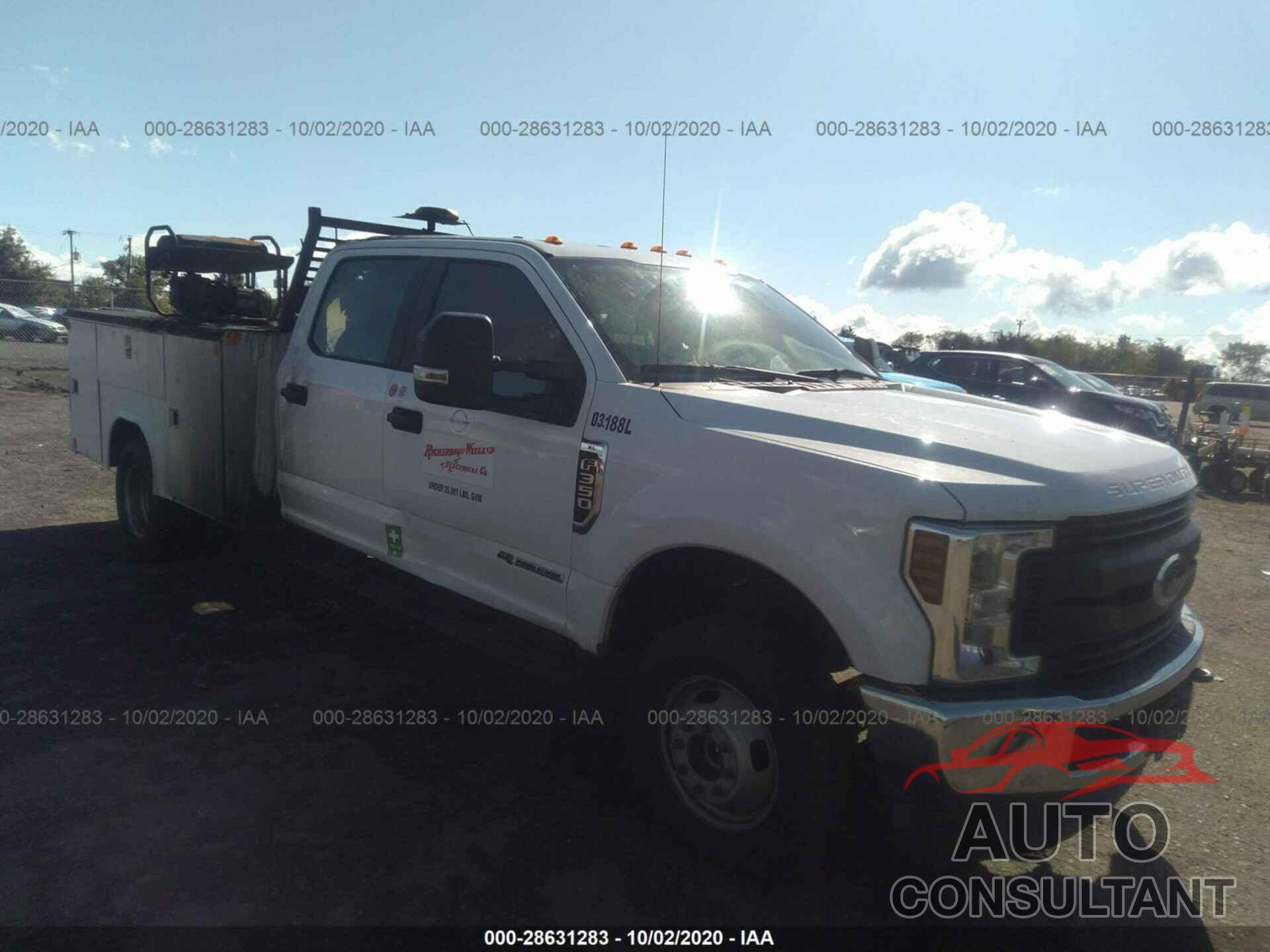 FORD SUPER DUTY F-350 DRW 2019 - 1FD8W3HT3KEG56857