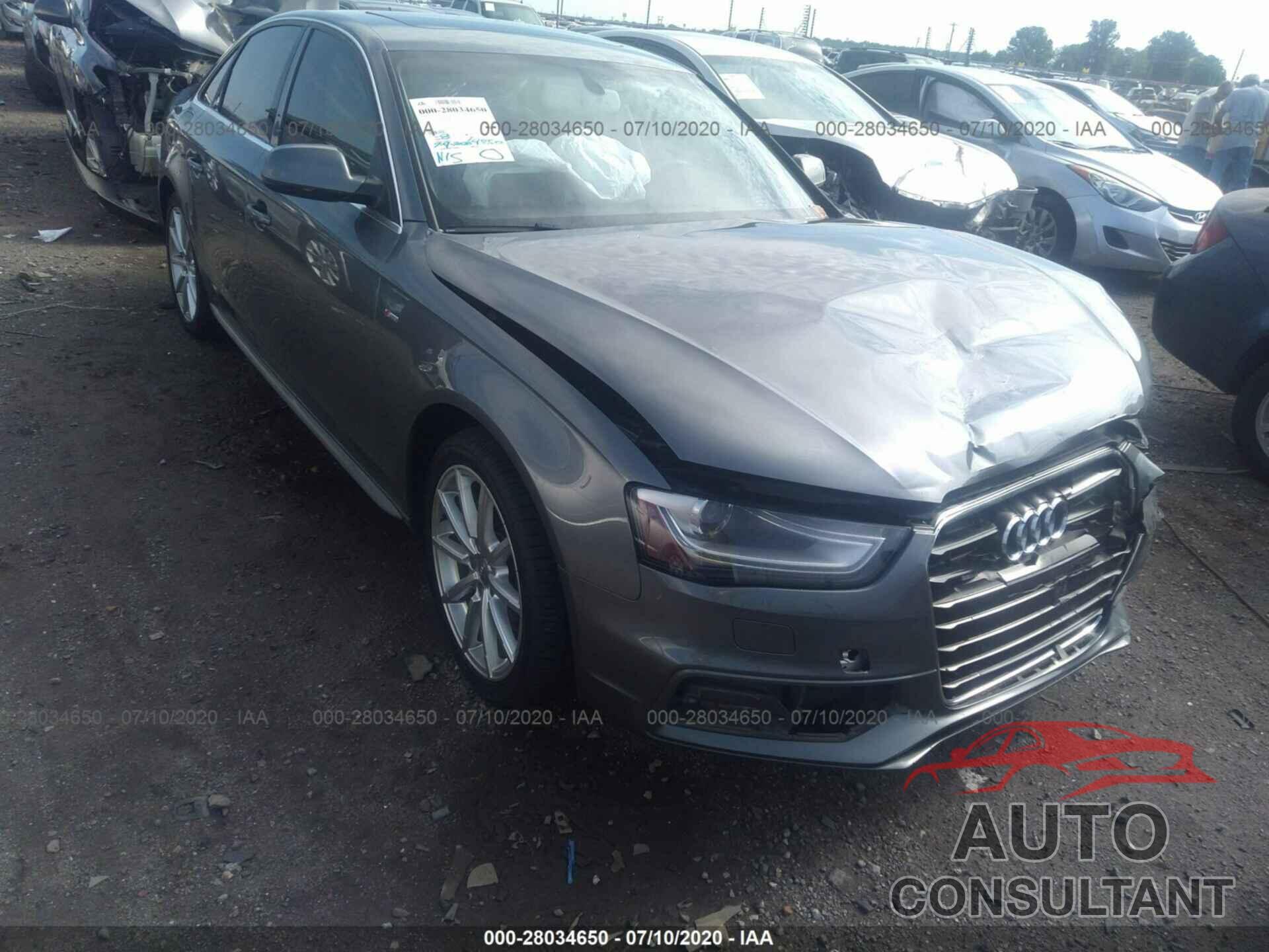 Audi A4 2016 - WAUFFAFL4GN007236