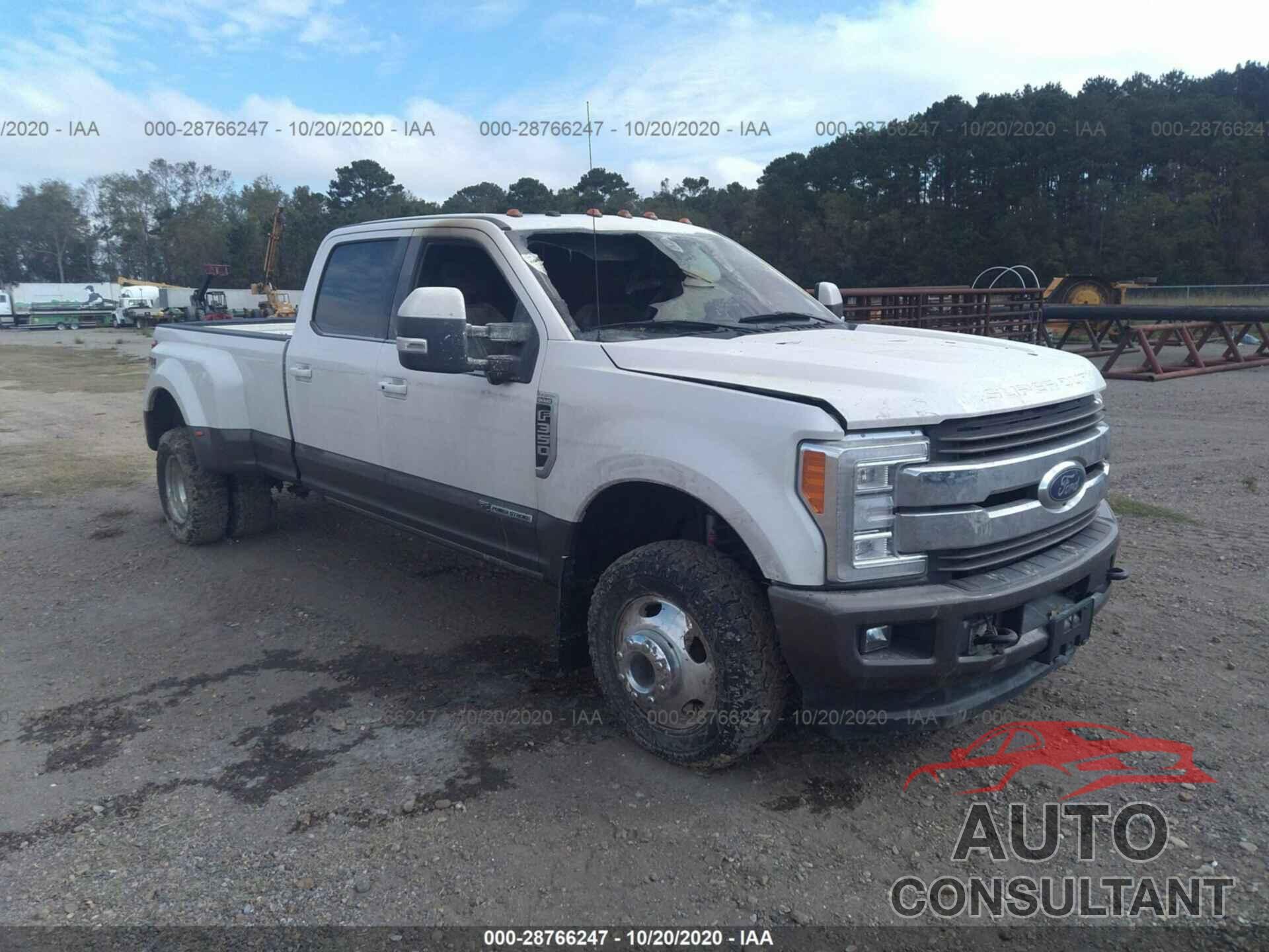 FORD SUPER DUTY F-350 DRW 2017 - 1FT8W3DT7HEF30567