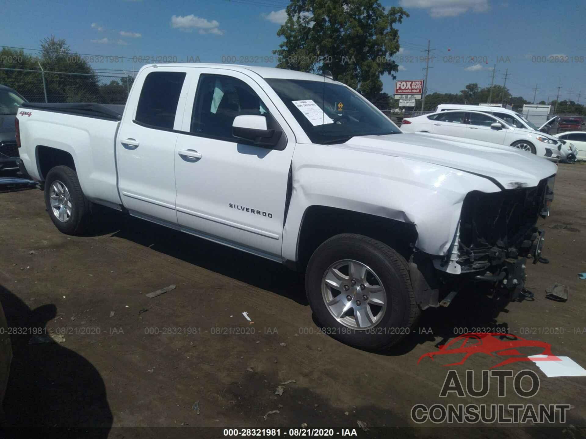 CHEVROLET SILVERADO 1500 2017 - 1GCVKREH5HZ123335
