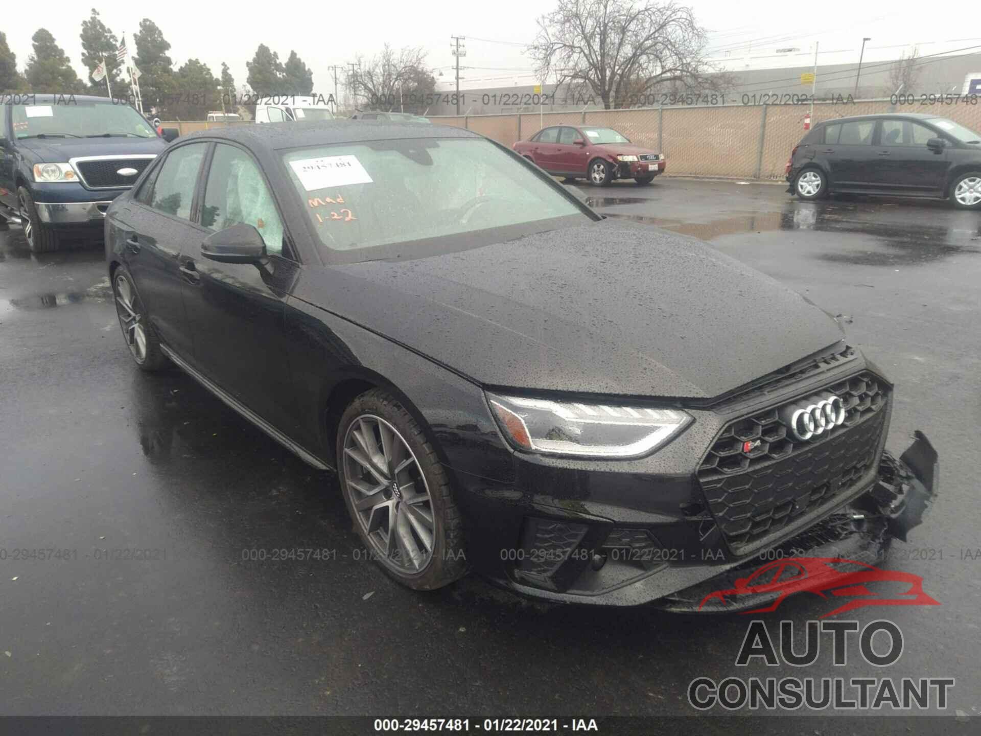 AUDI S4 2020 - WAUB4AF40LA059929