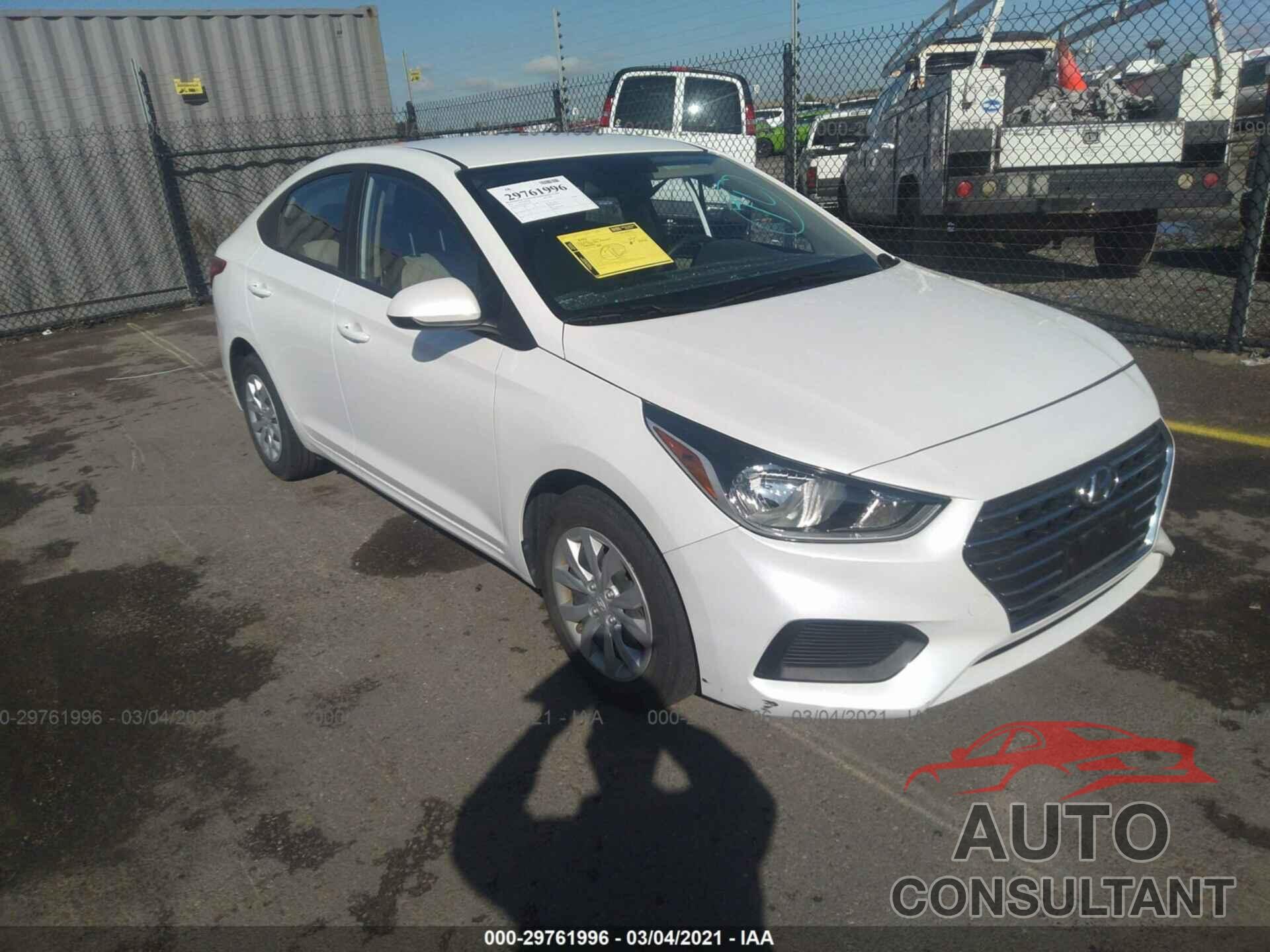 HYUNDAI ACCENT 2019 - 3KPC24A39KE067083