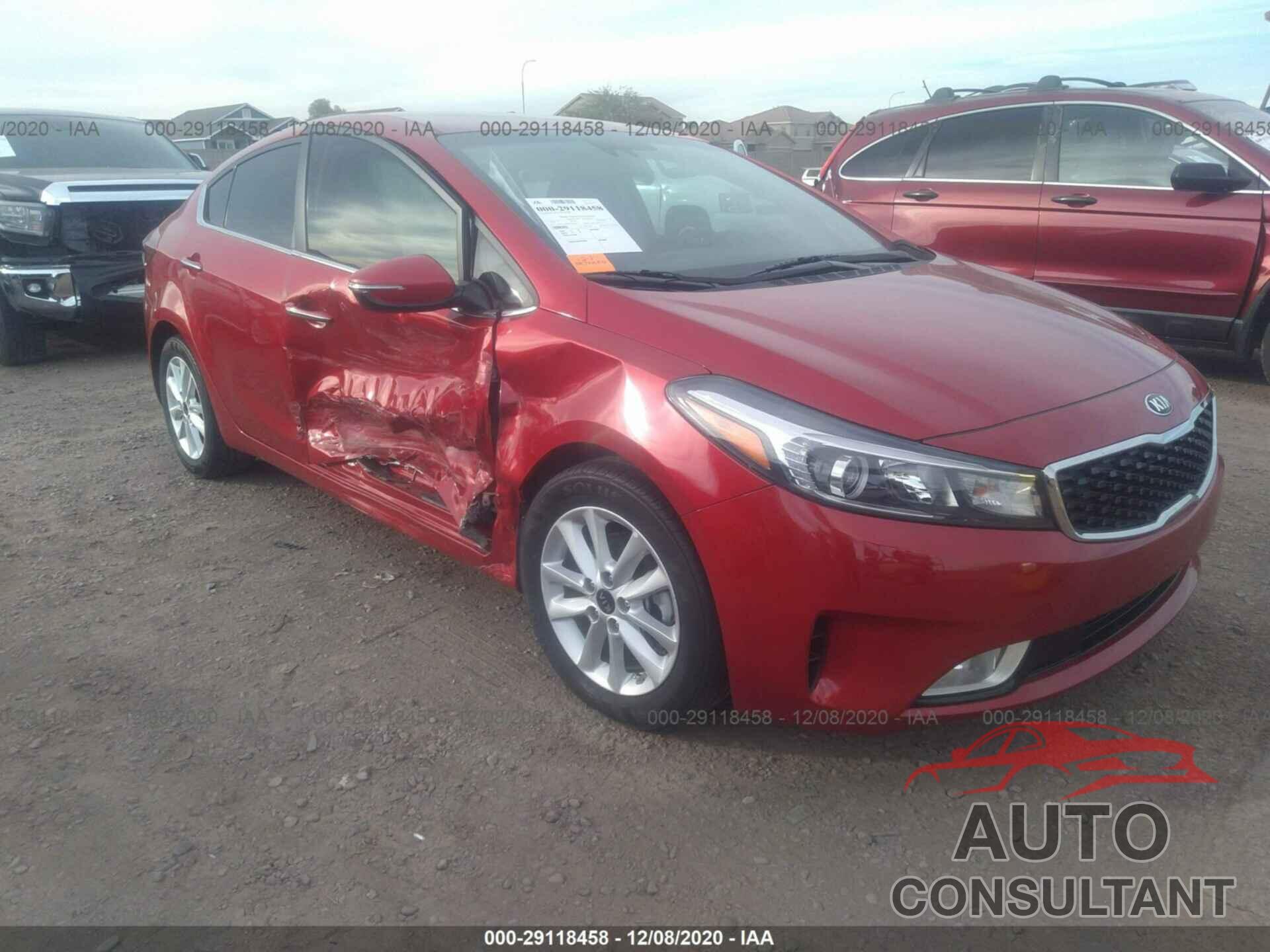 KIA FORTE 2017 - 3KPFL4A78HE157556