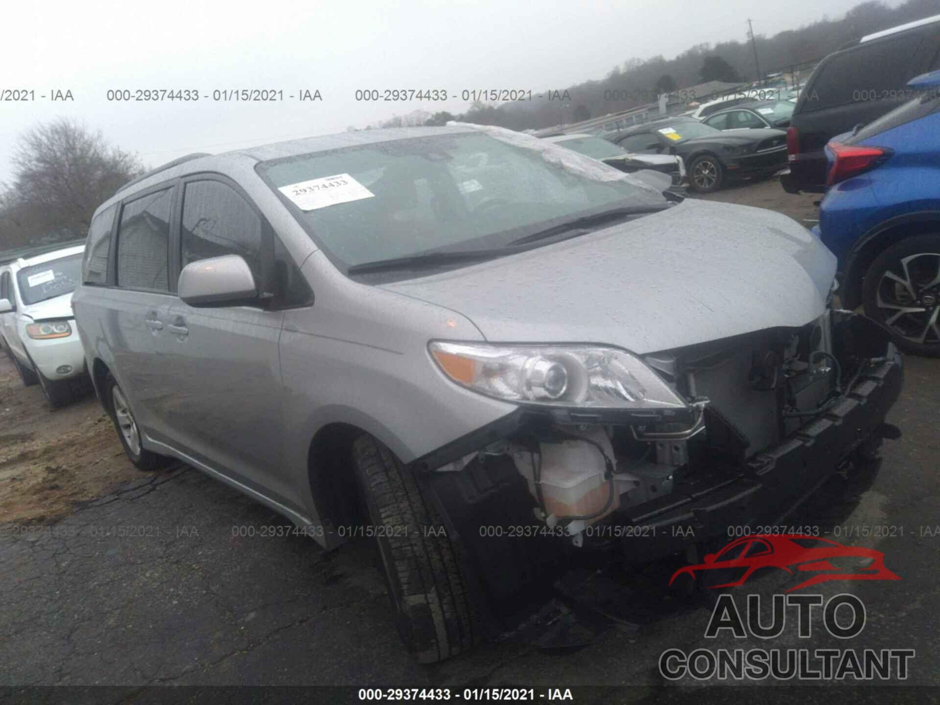 TOYOTA SIENNA 2020 - 5TDKZ3DC0LS076761