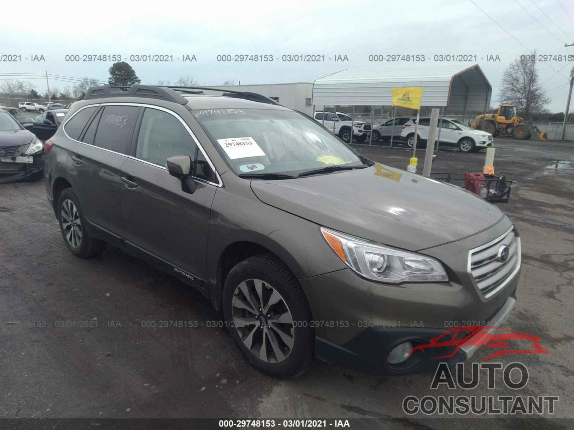 SUBARU OUTBACK 2017 - 4S4BSAKC5H3319089