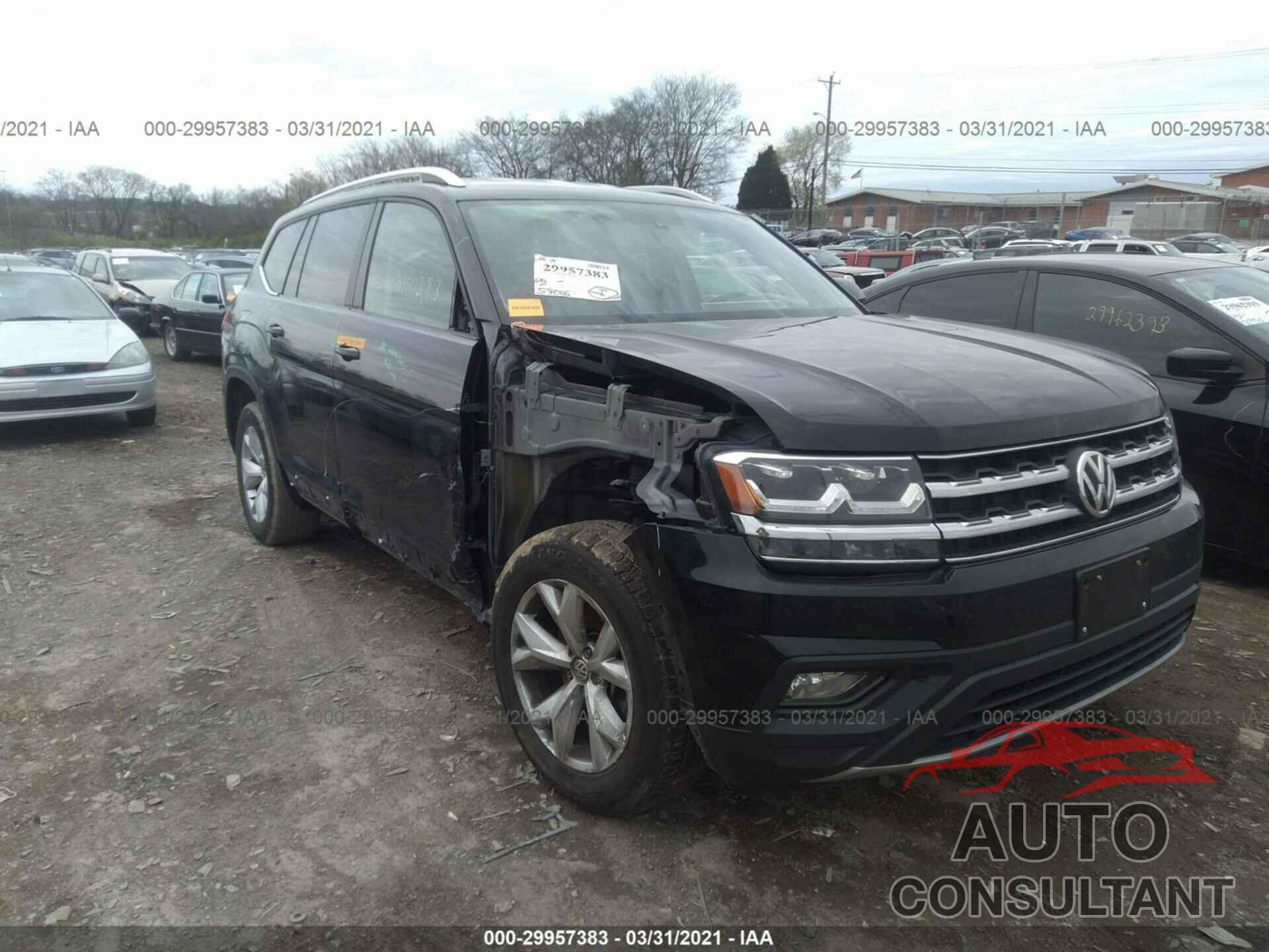 VOLKSWAGEN ATLAS 2018 - 1V2CR2CA2JC568011