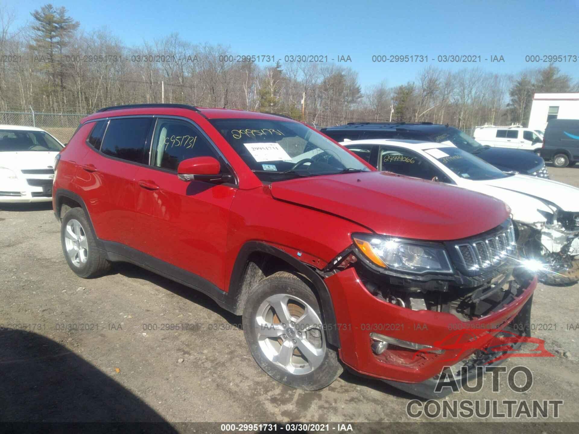 JEEP COMPASS 2017 - 3C4NJDBB9HT652008