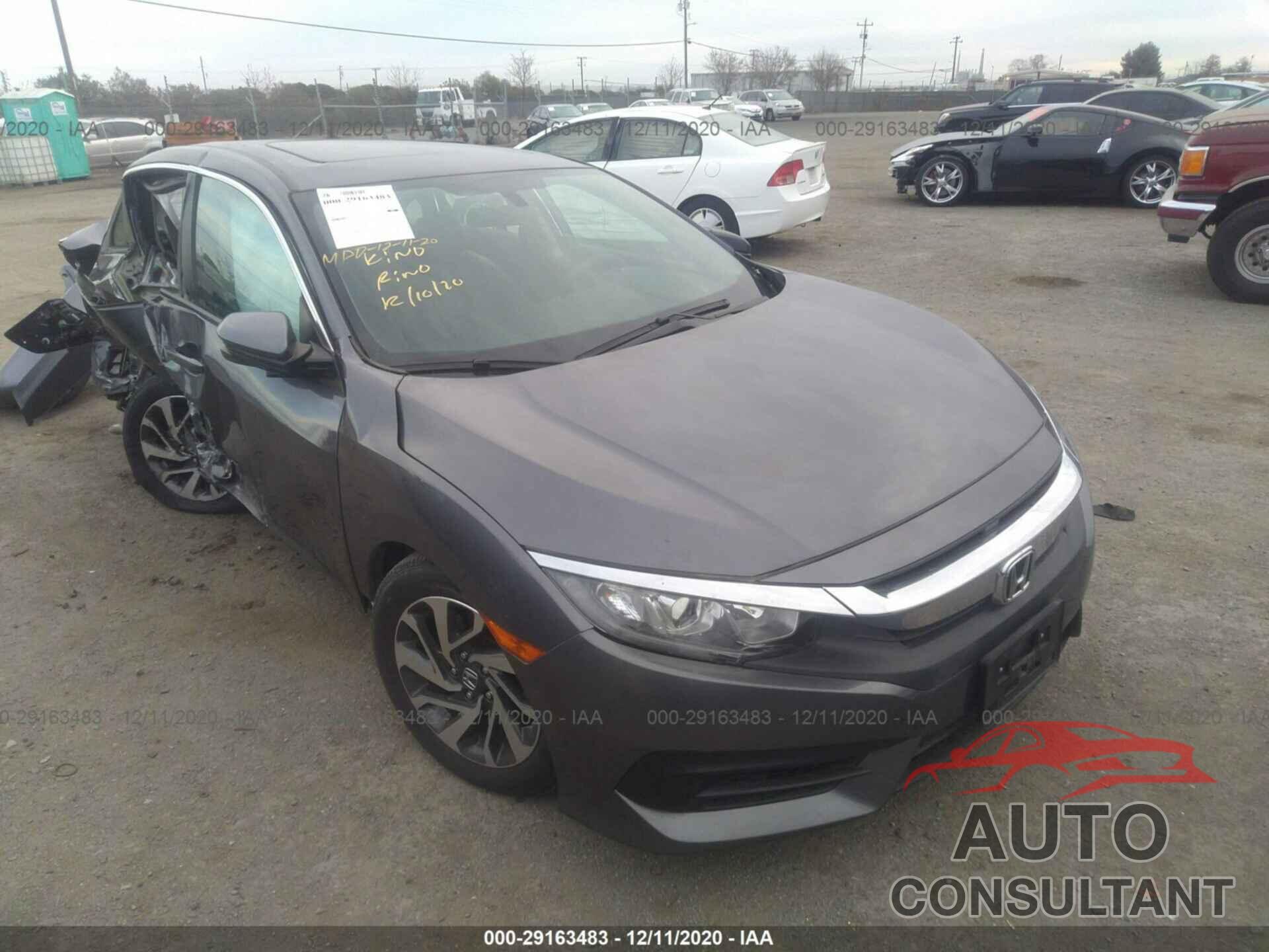 HONDA CIVIC SEDAN 2016 - 2HGFC2F77GH519166