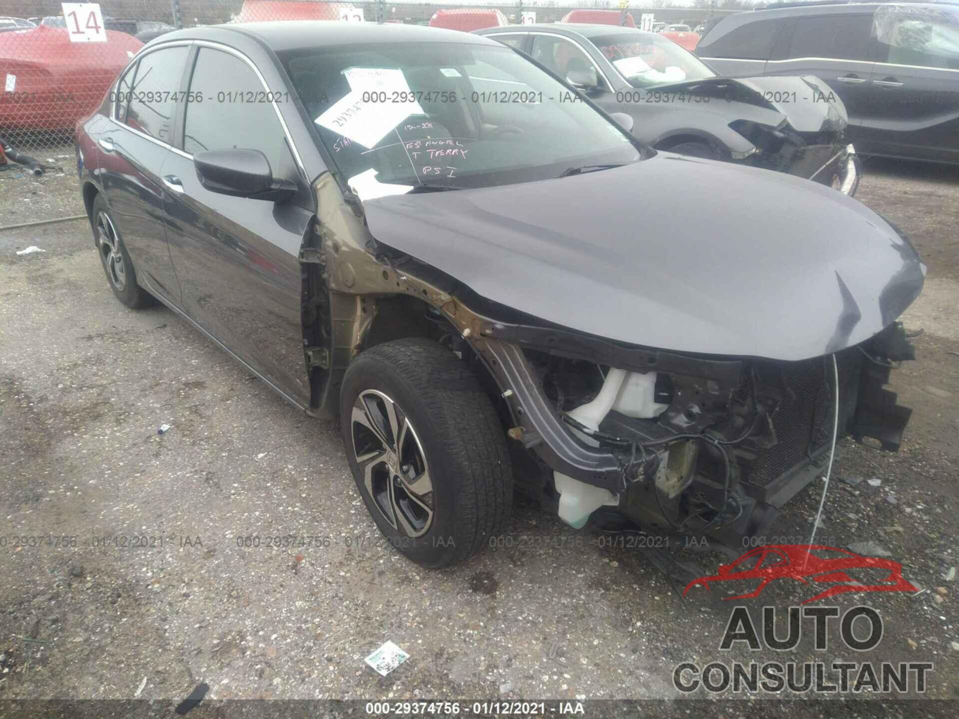 HONDA ACCORD SEDAN 2016 - 1HGCR2F38GA052241