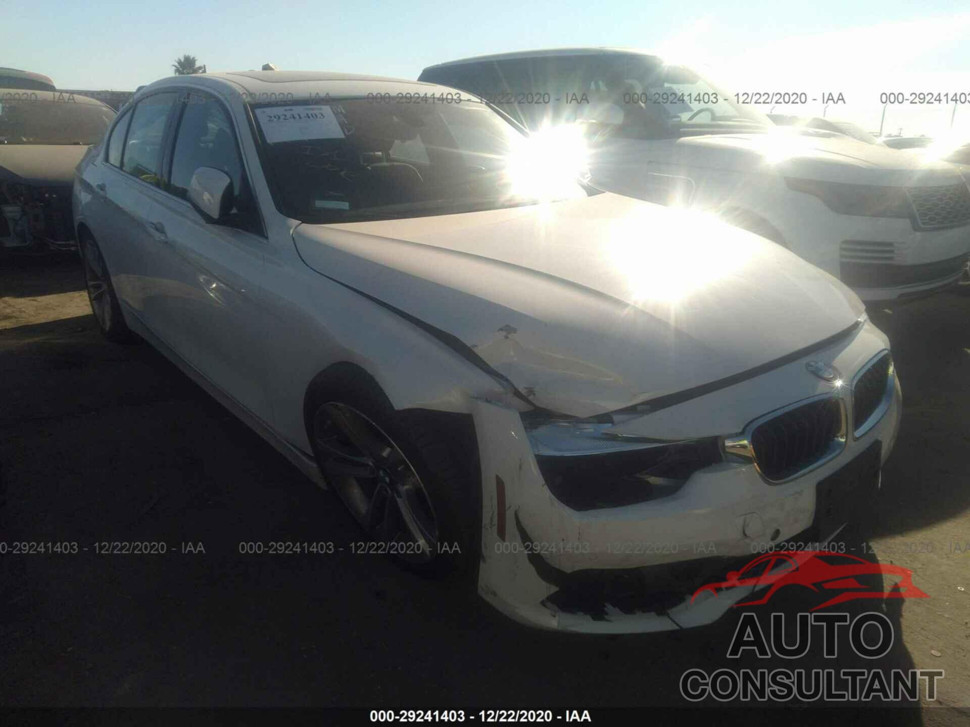 BMW 3 SERIES 2017 - WBA8B9G50HNU51847