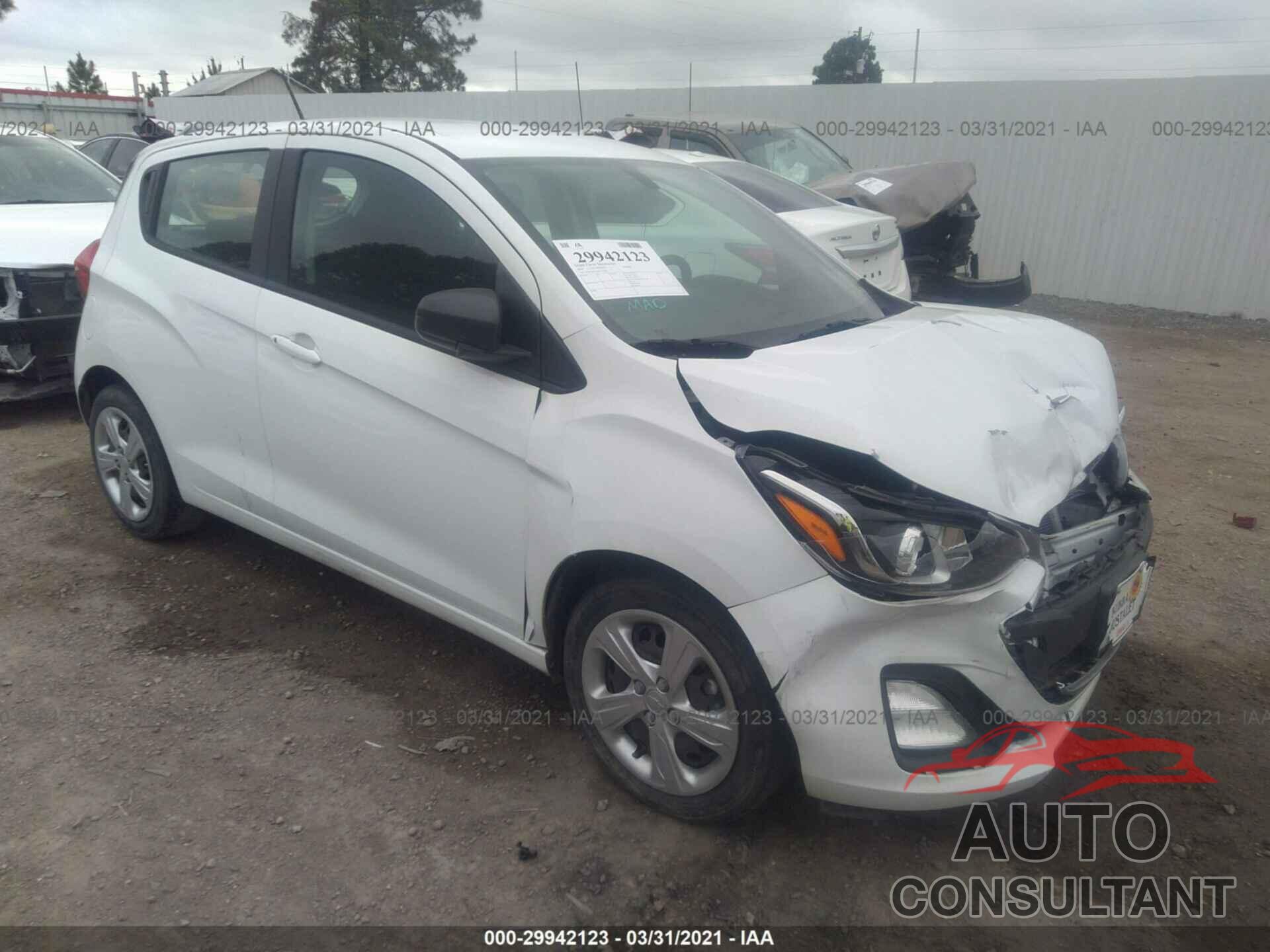 CHEVROLET SPARK 2019 - KL8CB6SA5KC718248