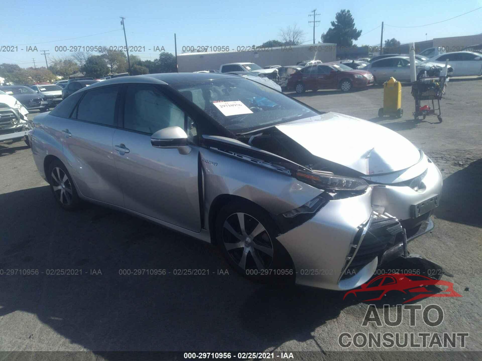 TOYOTA MIRAI 2016 - JTDBVRBD8GA000525