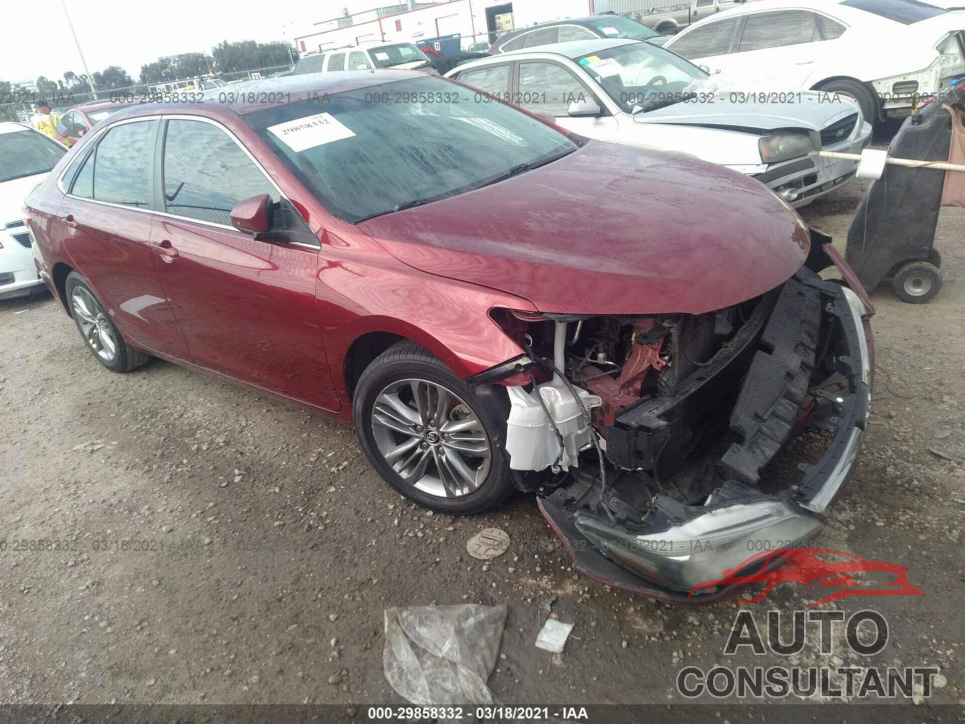 TOYOTA CAMRY 2016 - 4T1BF1FK0GU564896