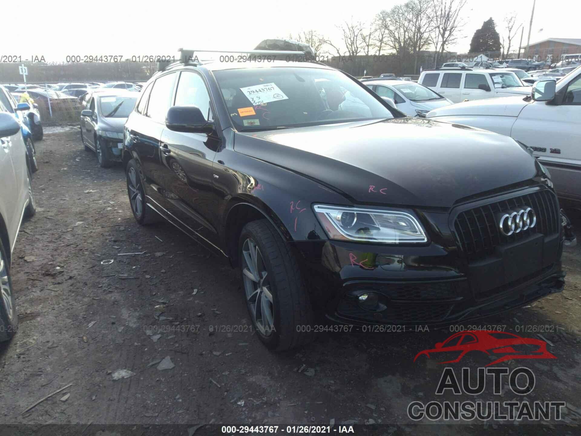 AUDI Q5 2016 - WA1D7AFP4GA078481