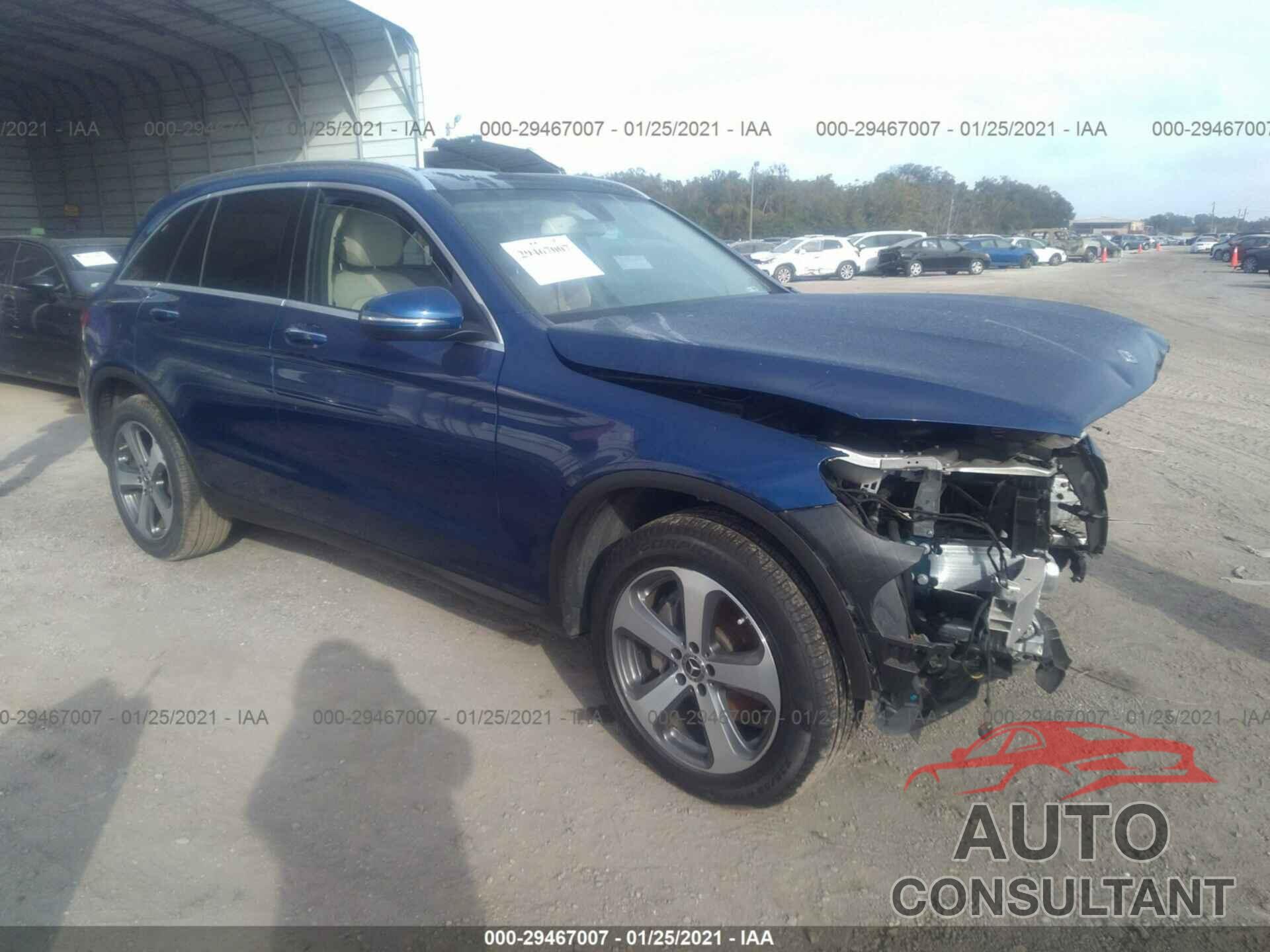 MERCEDES-BENZ GLC 2019 - WDC0G4JB8KF540662