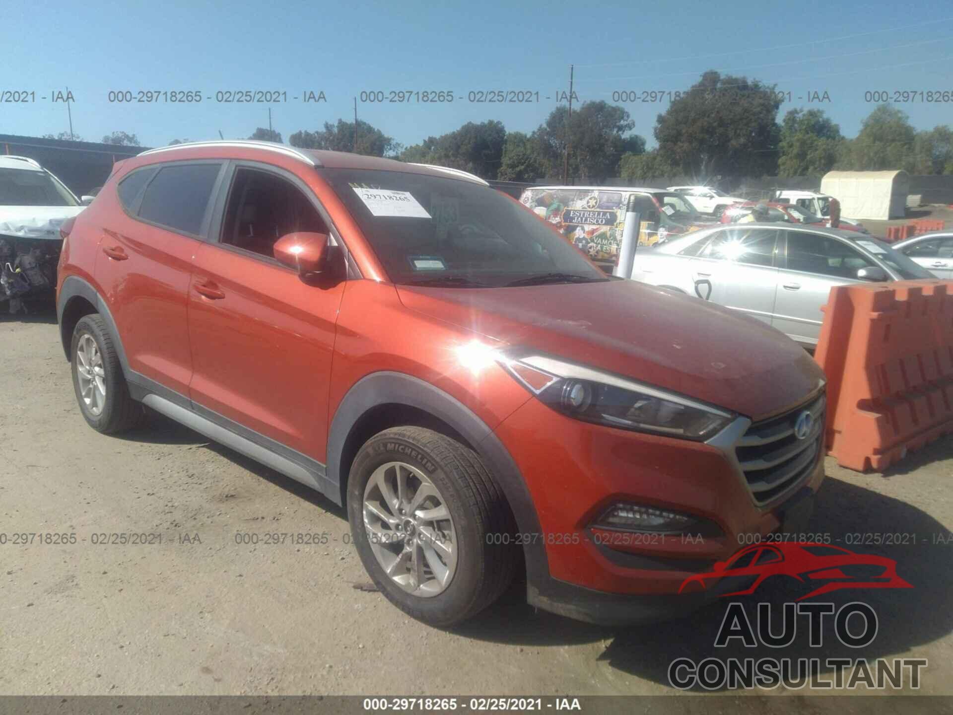 HYUNDAI TUCSON 2017 - KM8J33A49HU289054