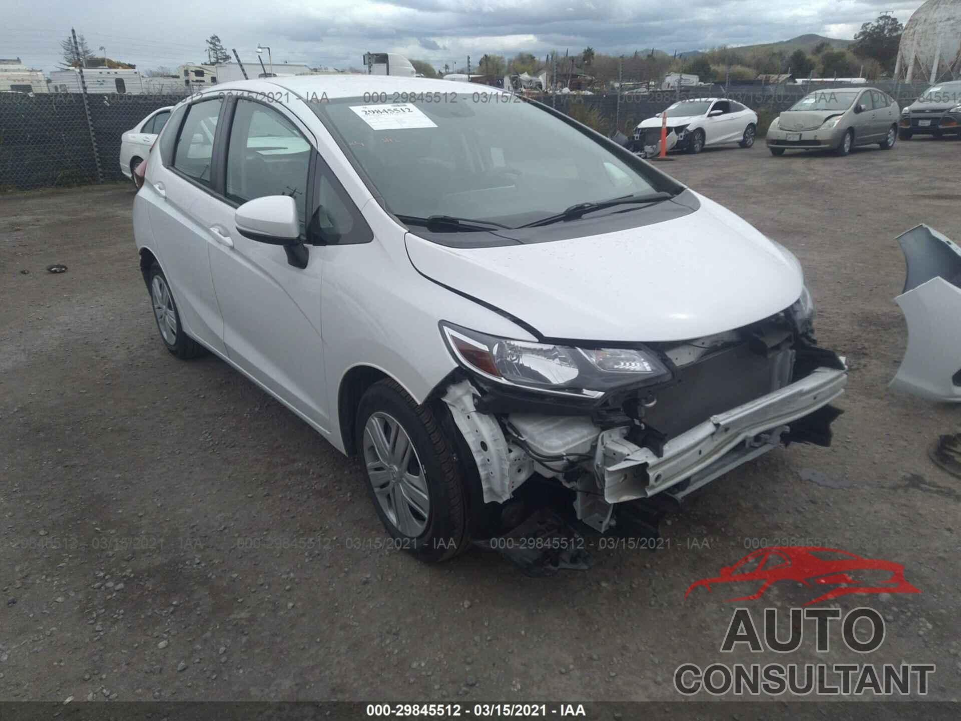 HONDA FIT 2019 - 3HGGK5H40KM704276