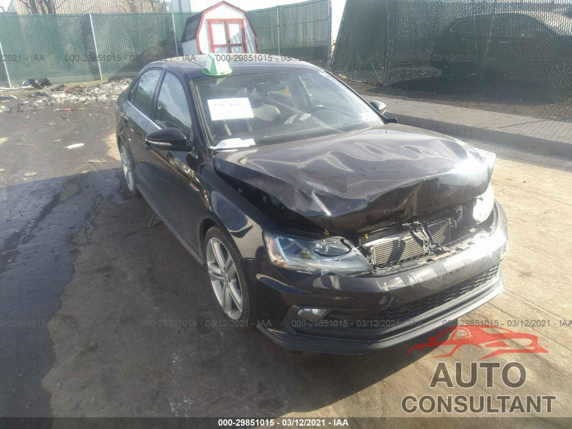 VOLKSWAGEN JETTA 2017 - 3VW4T7AJ5HM324754