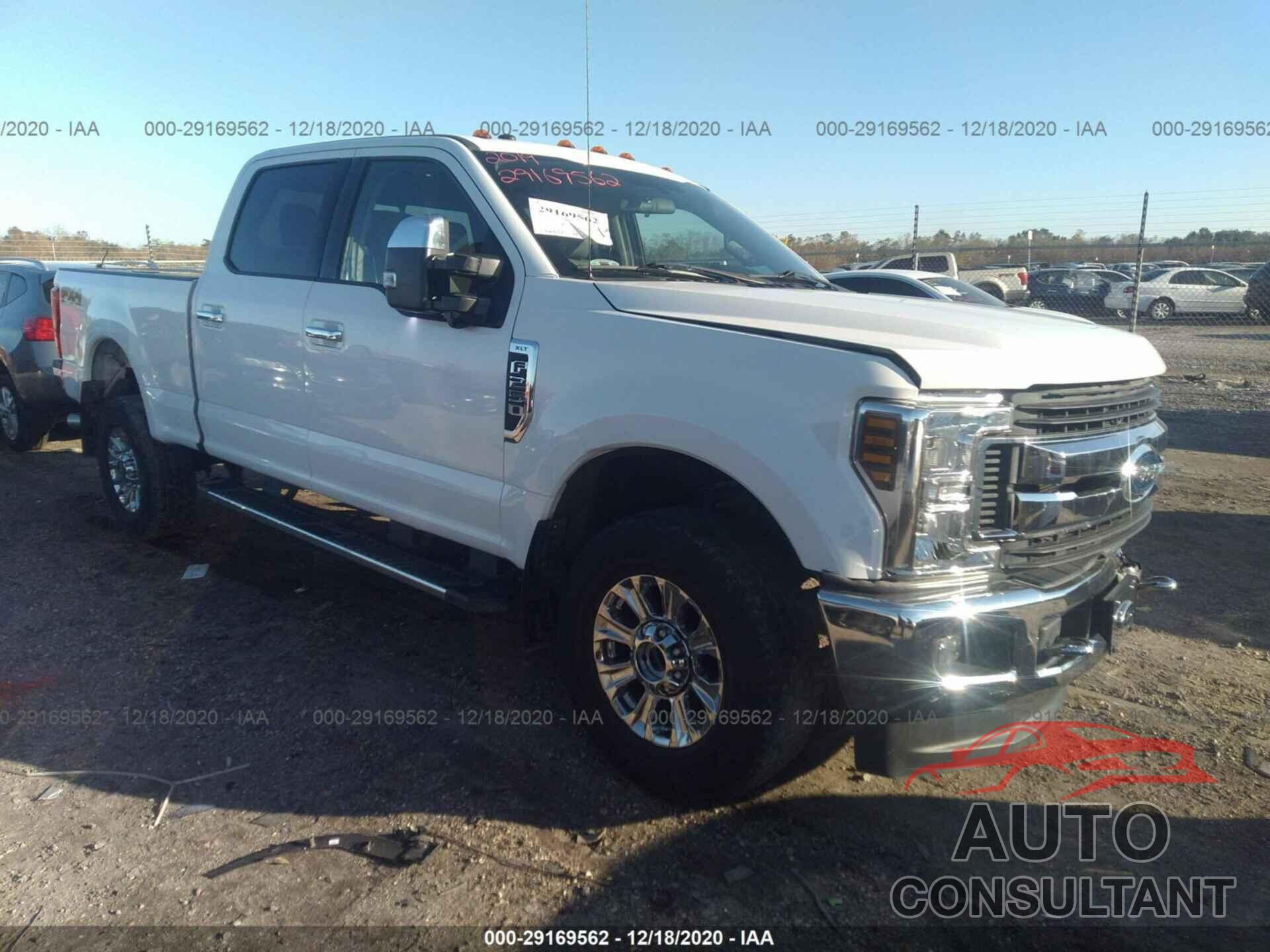 FORD SUPER DUTY F-250 SRW 2019 - 1FT7W2B66KED90425