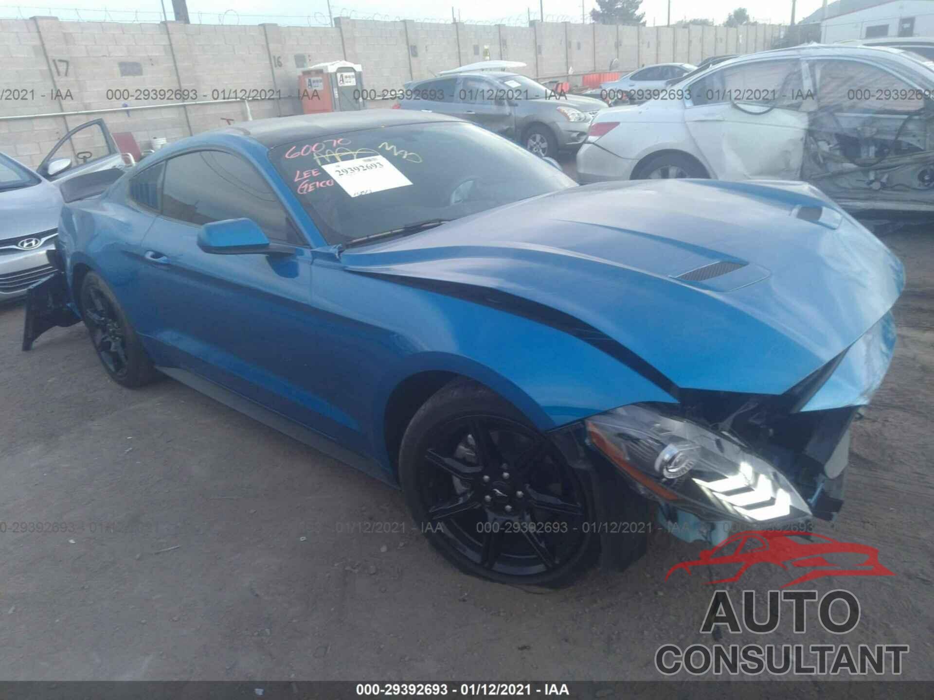 FORD MUSTANG 2019 - 1FA6P8TH5K5178312
