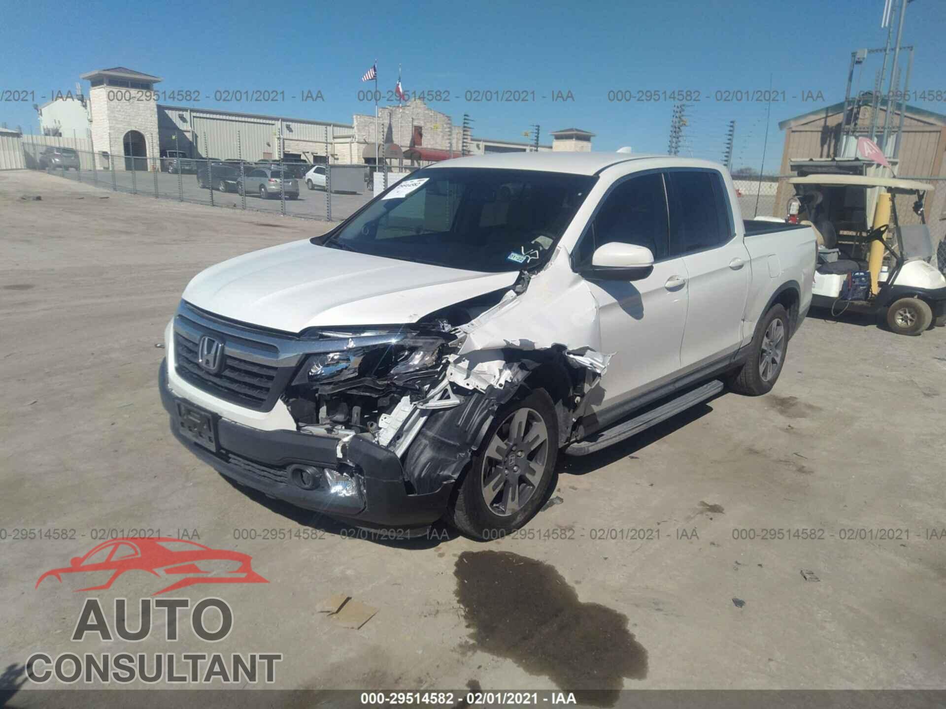HONDA RIDGELINE 2017 - 5FPYK2F63HB011115