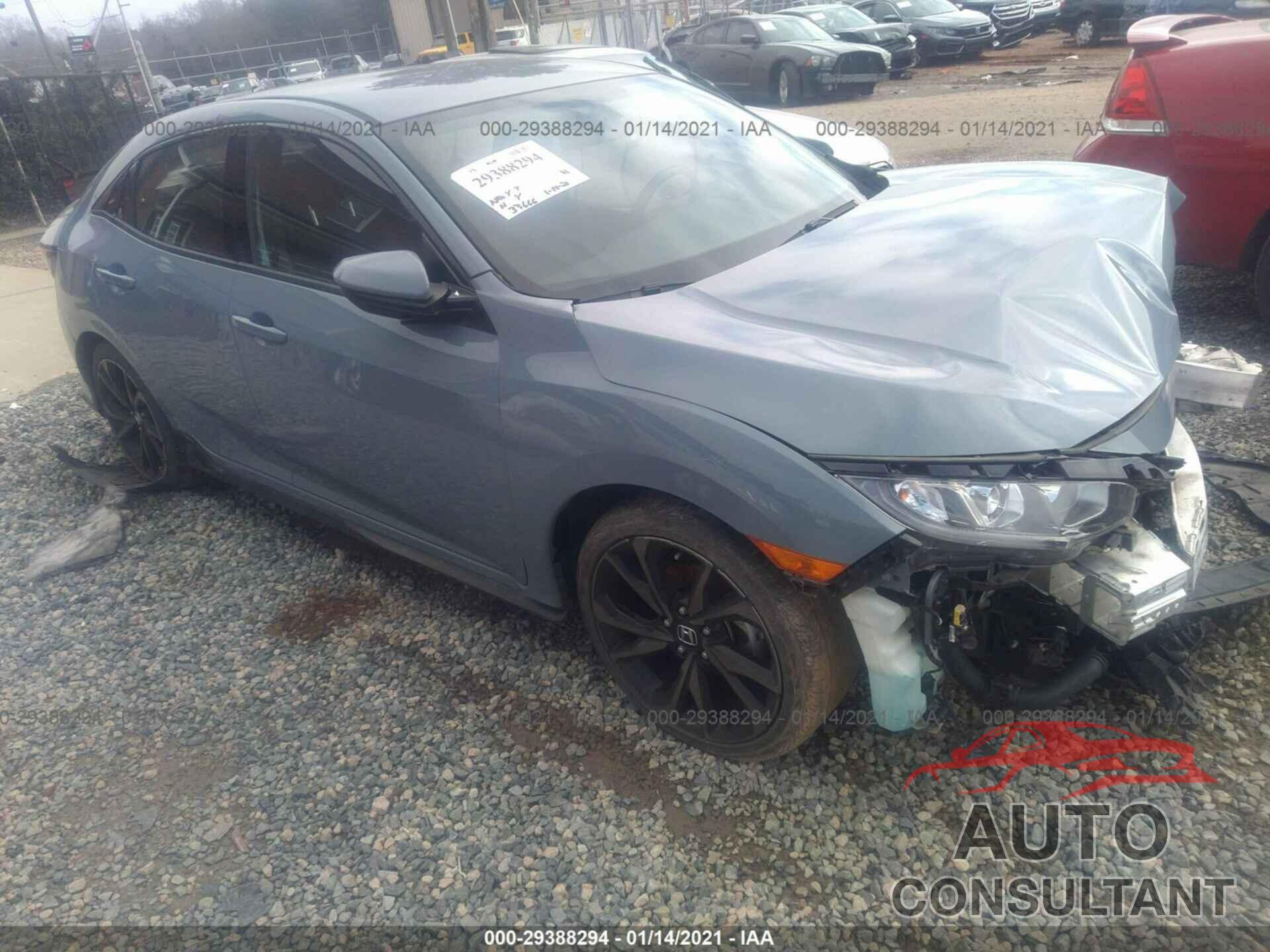 HONDA CIVIC HATCHBACK 2017 - SHHFK7H4XHU224604