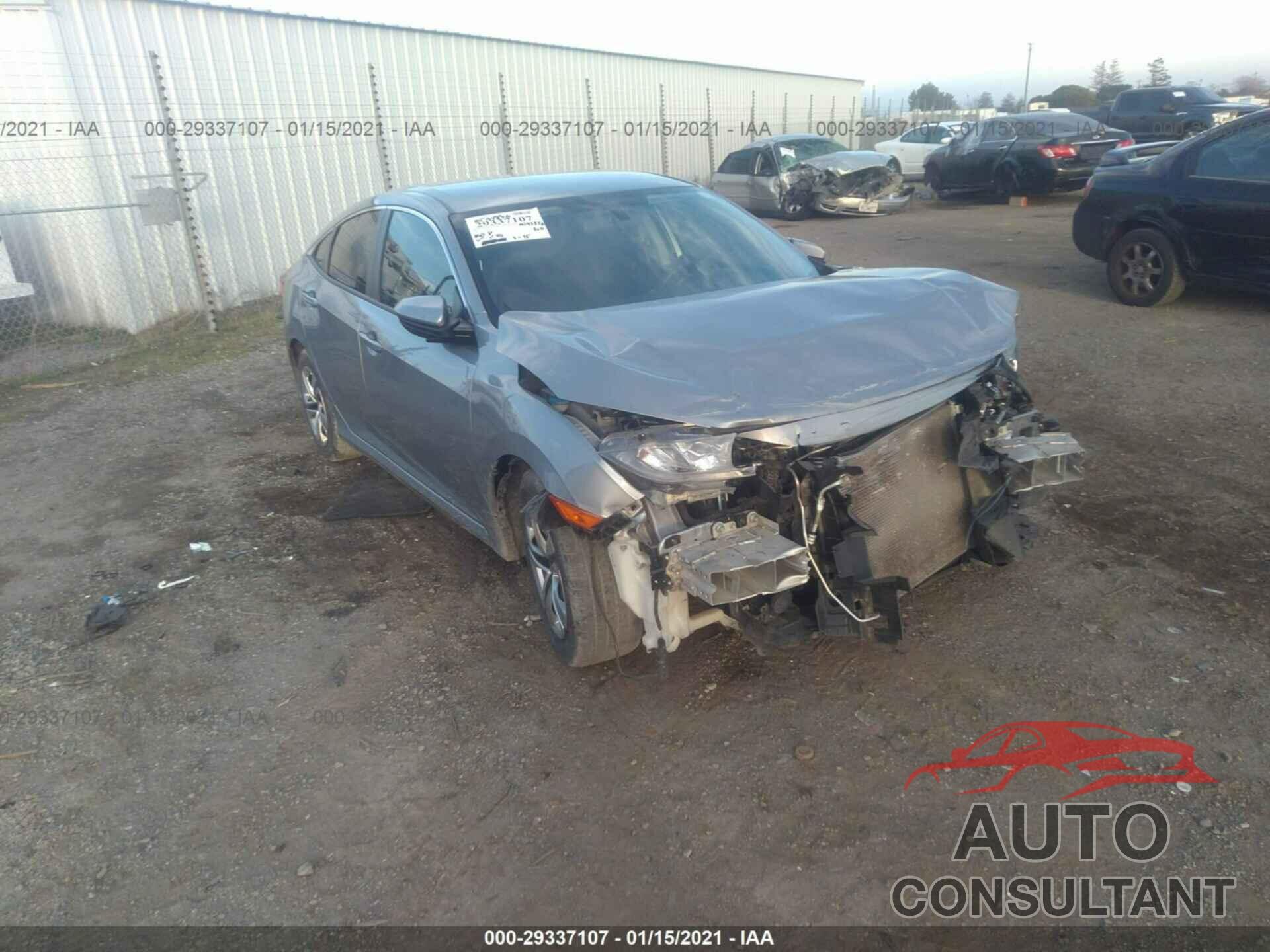 HONDA CIVIC SEDAN 2016 - 2HGFC2F53GH561977