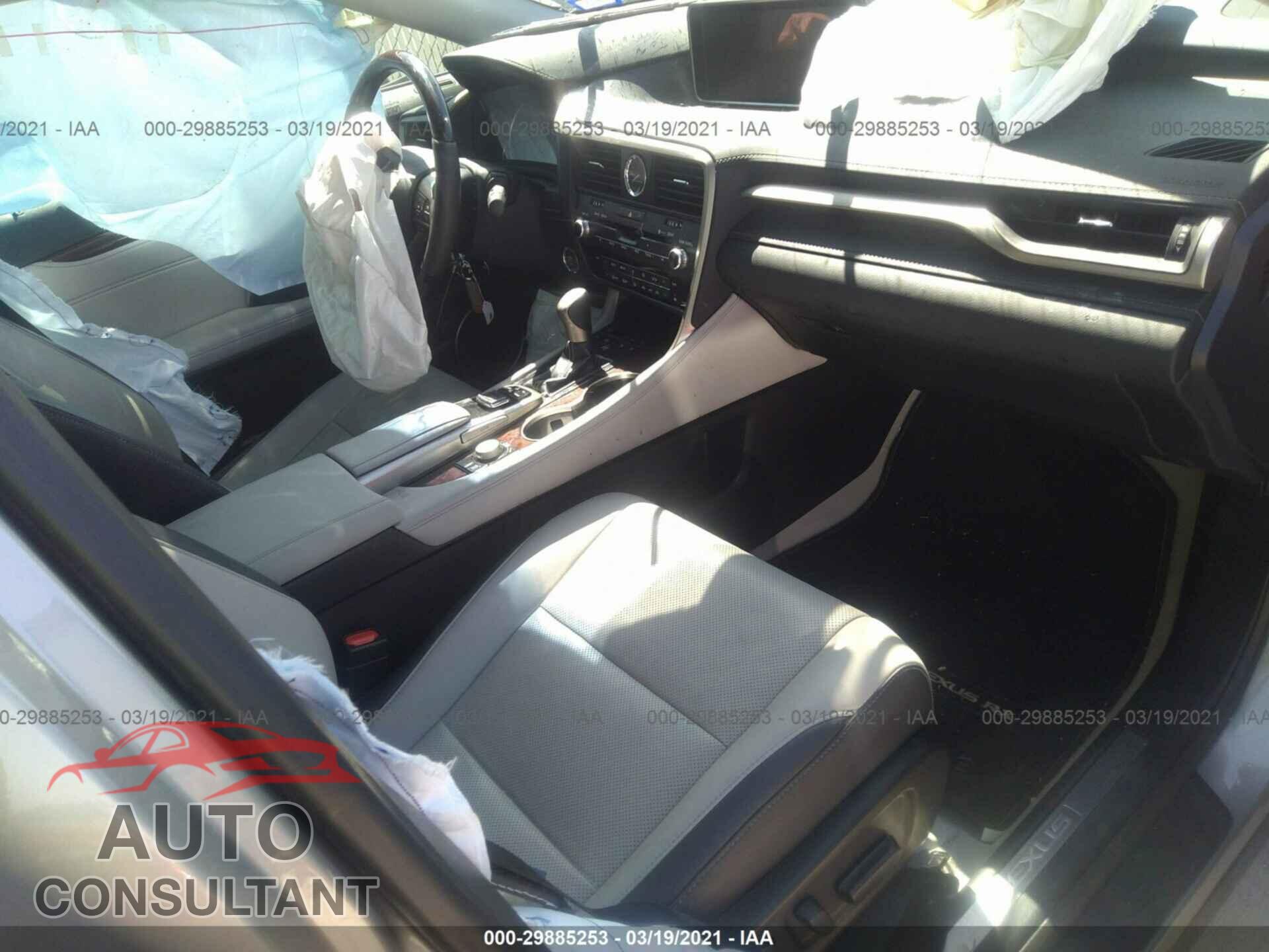 LEXUS RX 2017 - 2T2ZZMCA7HC086736