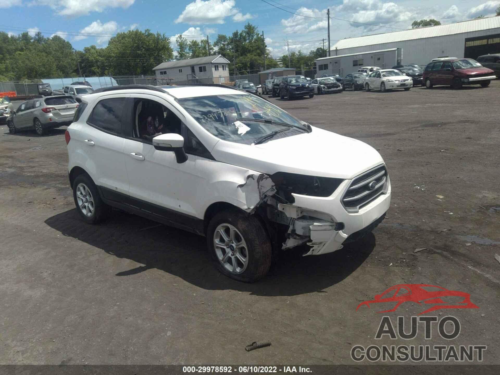 FORD ECOSPORT 2019 - MAJ6S3GL6KC255846