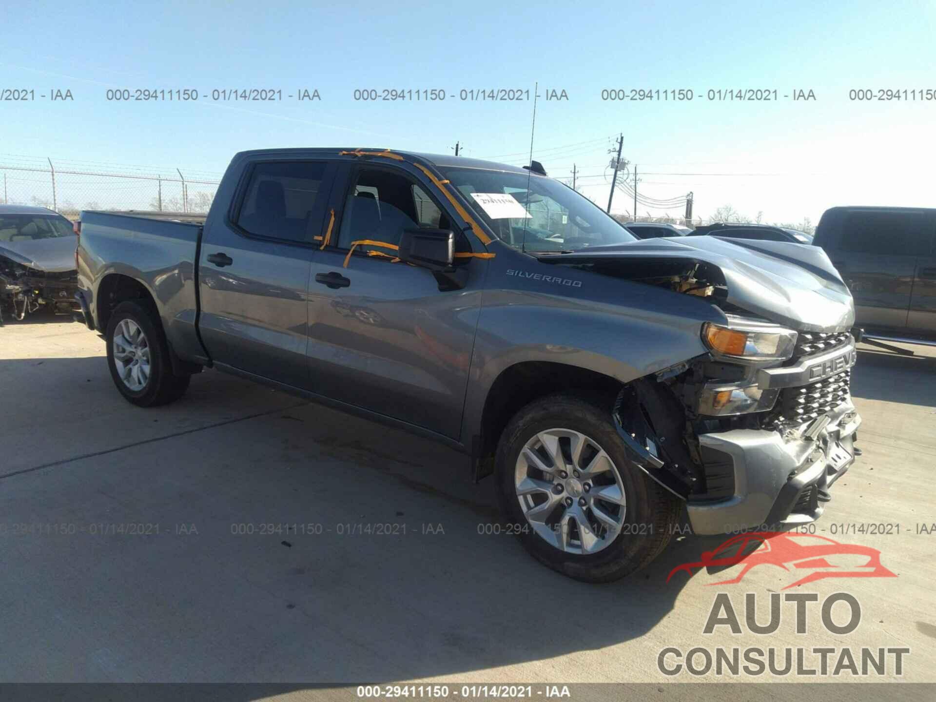 CHEVROLET SILVERADO 1500 2020 - 3GCPWBEK8LG140607