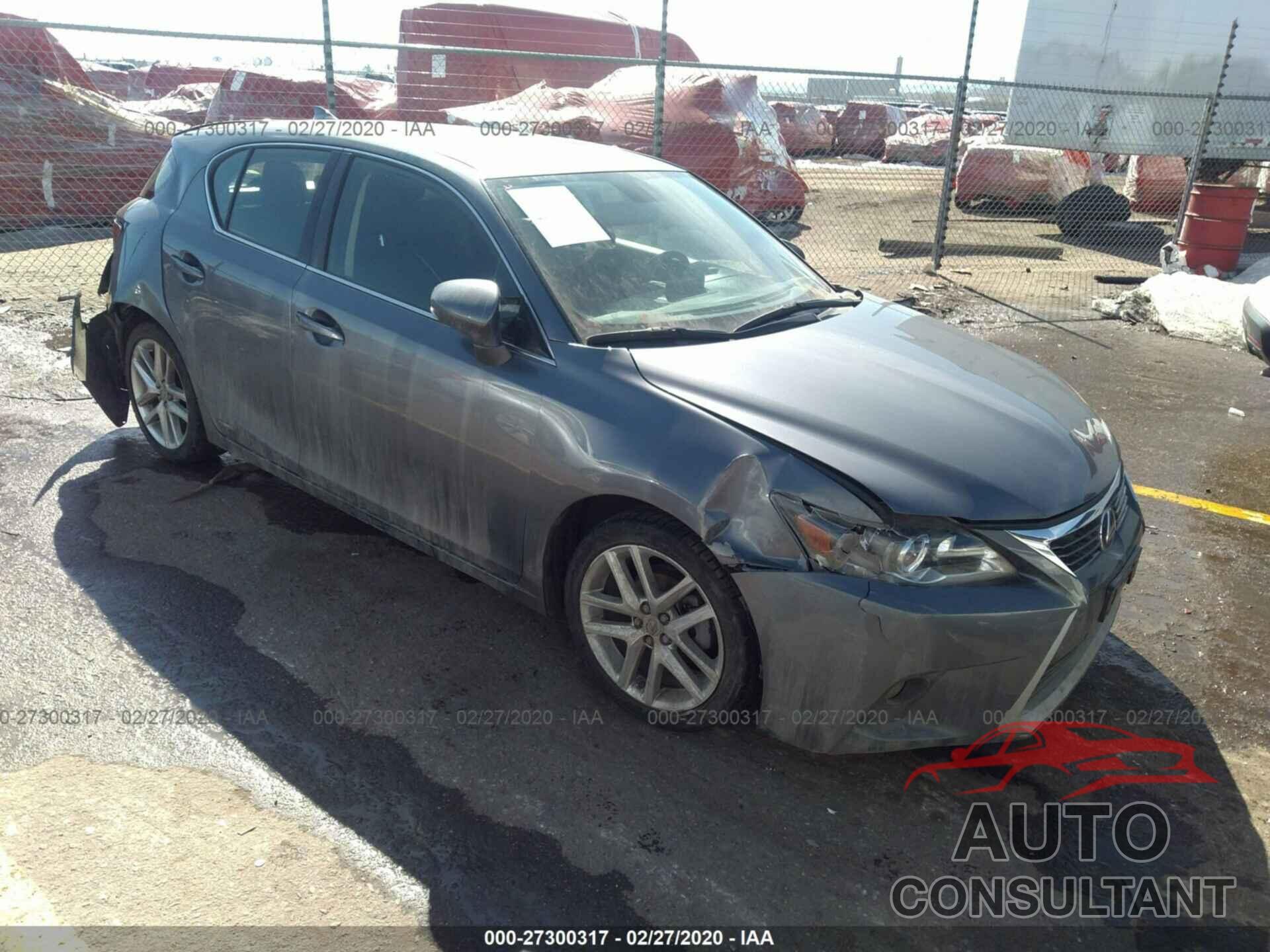 LEXUS CT 2015 - JTHKD5BH1F2236567