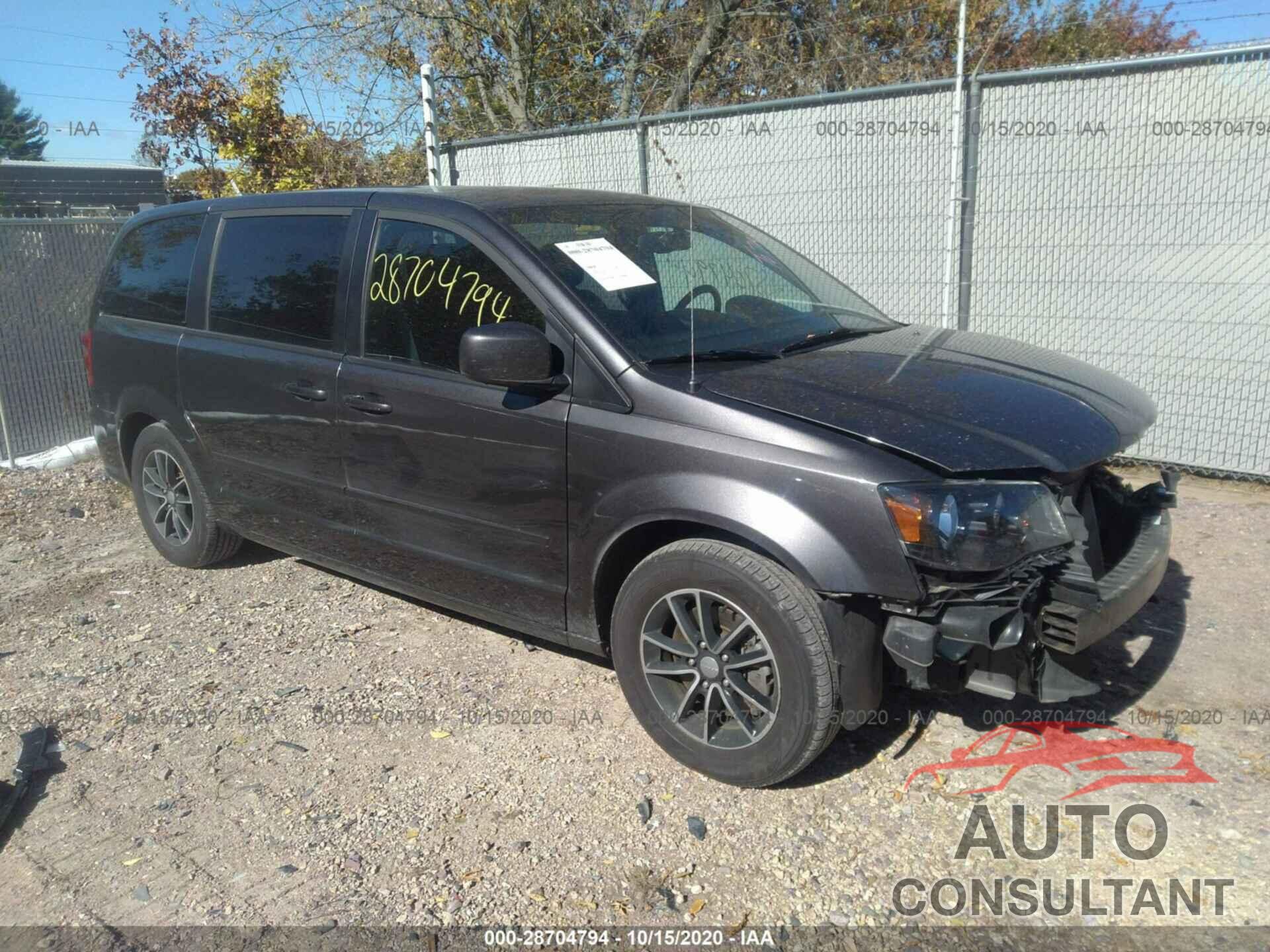 DODGE GRAND CARAVAN 2016 - 2C4RDGBG1GR392176