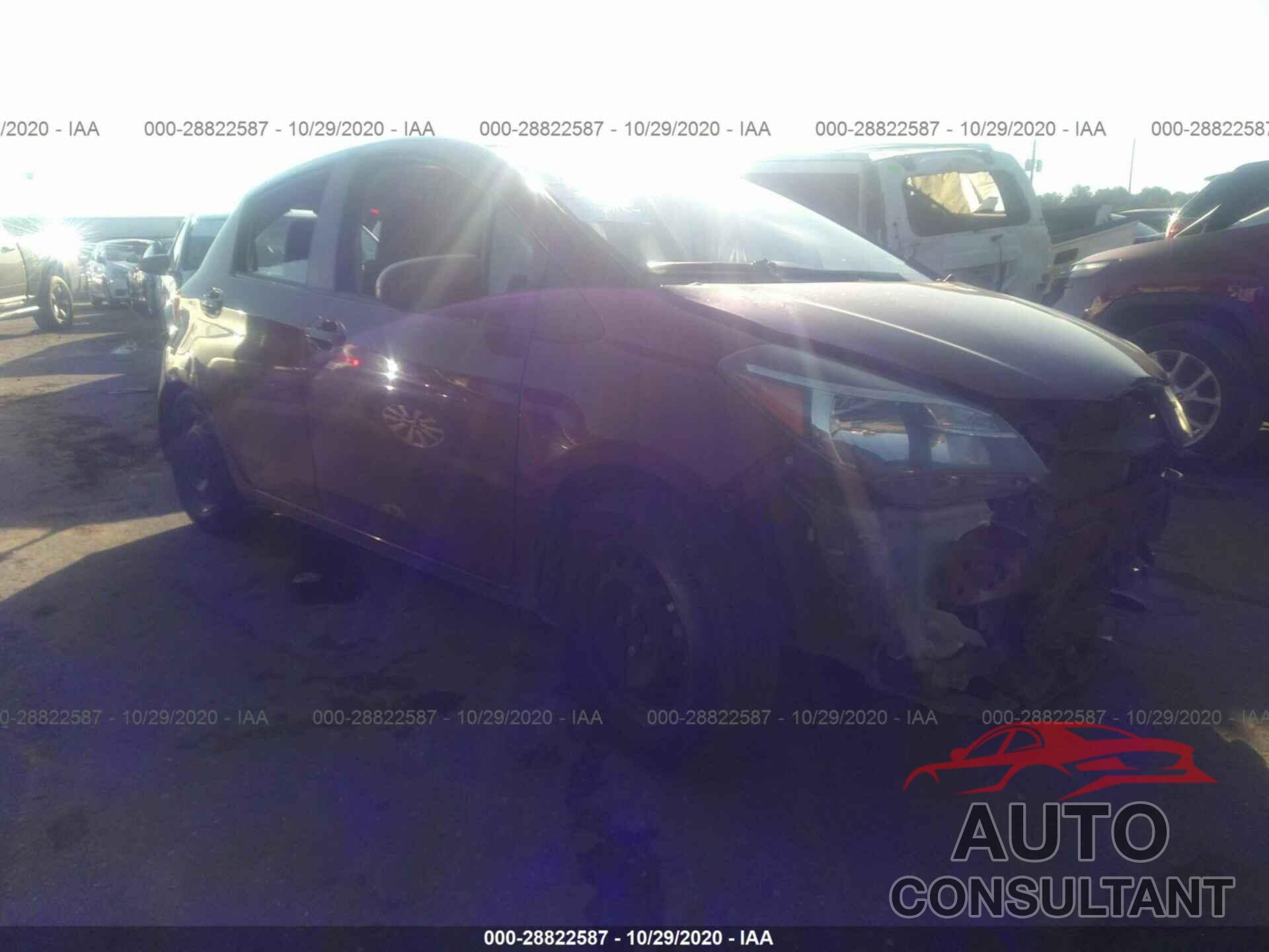TOYOTA YARIS 2017 - VNKKTUD35HA080257