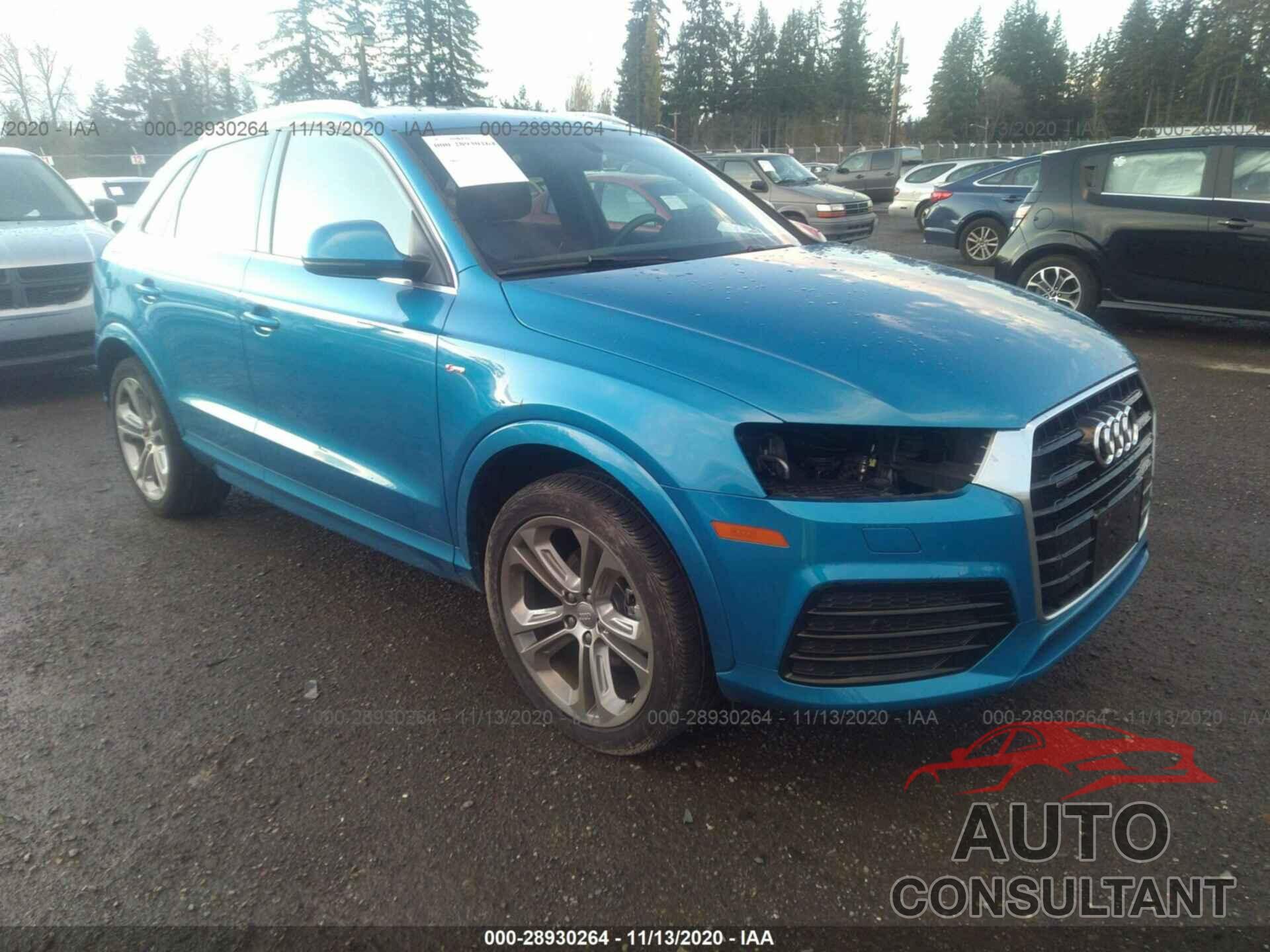 AUDI Q3 2017 - WA1GCCFS5HR009035