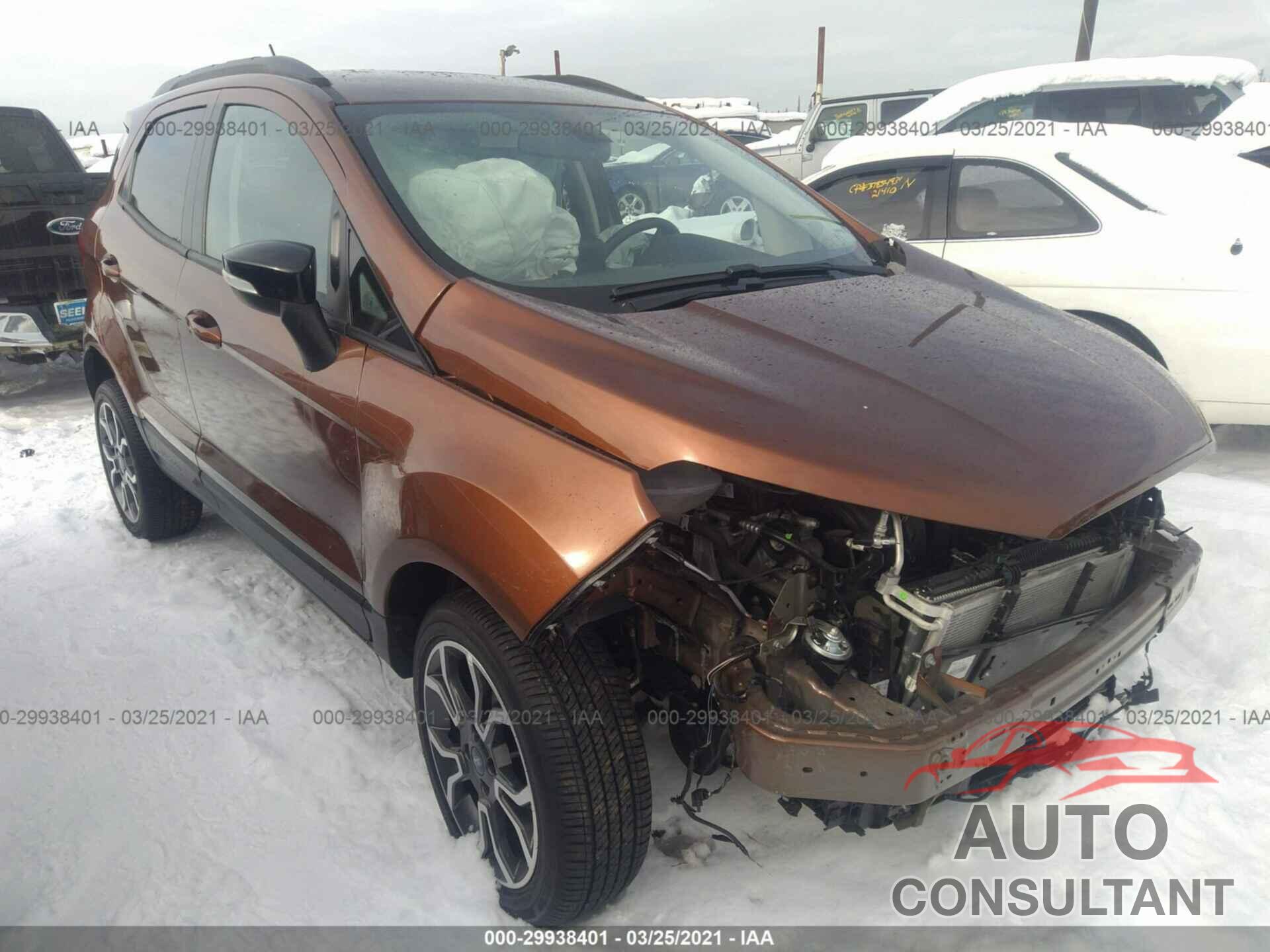 FORD ECOSPORT 2020 - MAJ6S3JL0LC317073