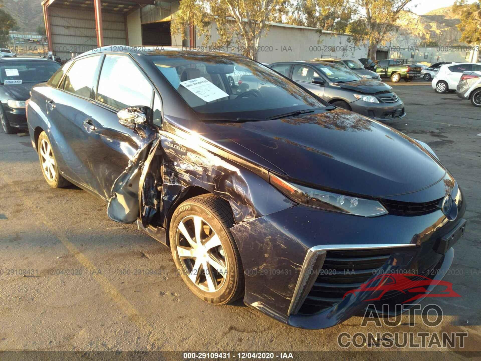 TOYOTA MIRAI 2017 - JTDBVRBD4HA003438
