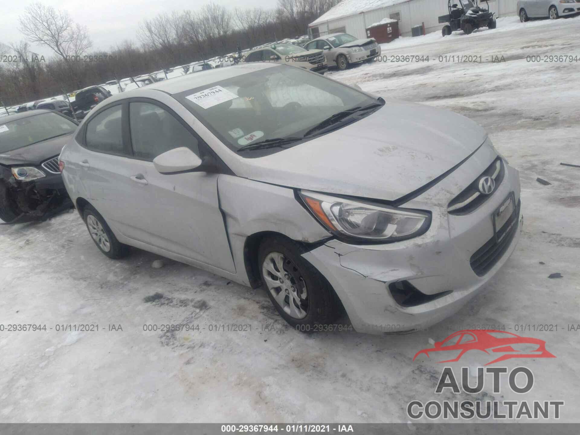 HYUNDAI ACCENT 2016 - KMHCT4AE2GU128339