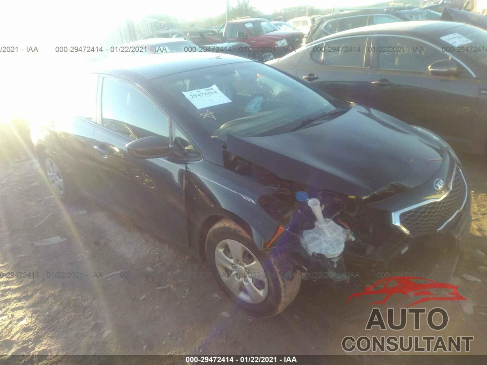 KIA FORTE 2016 - KNAFK4A64G5565635