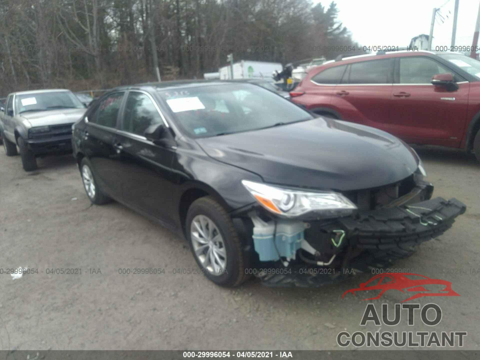 TOYOTA CAMRY 2016 - 4T4BF1FK2GR565649