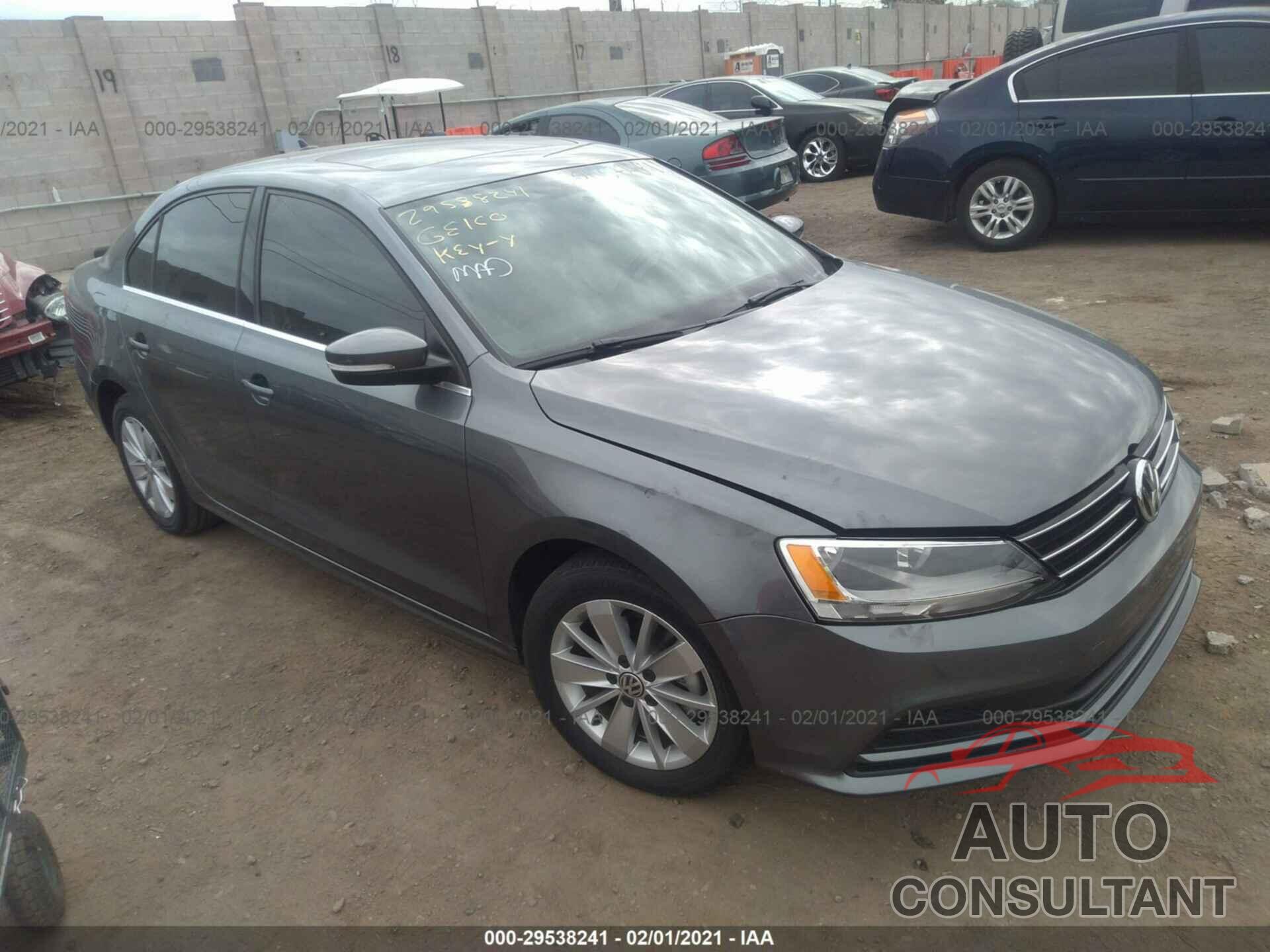 VOLKSWAGEN JETTA SEDAN 2016 - 3VWD67AJ0GM354301