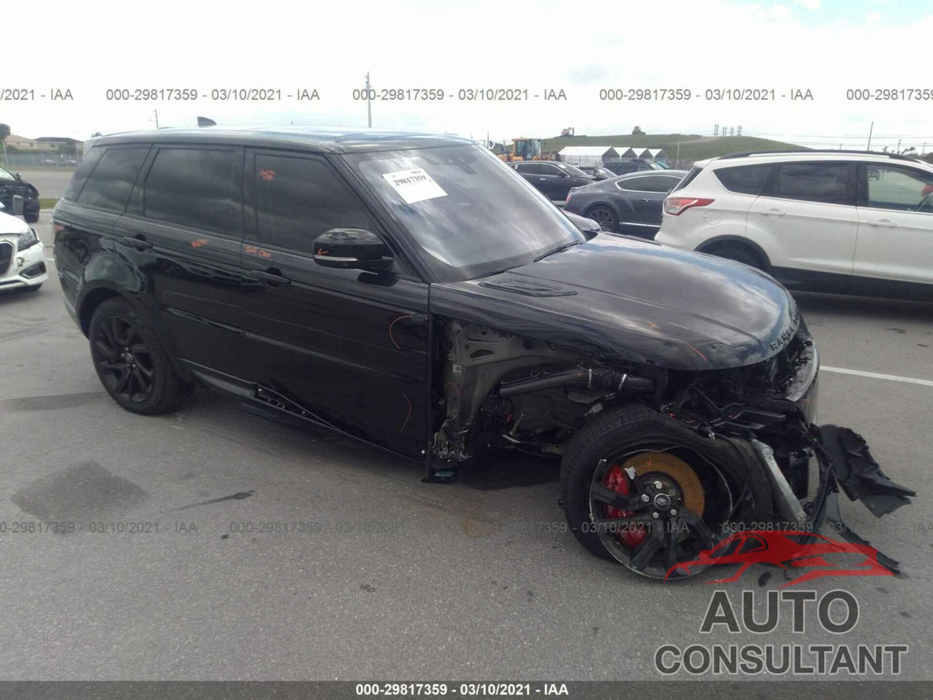 LAND ROVER RANGE ROVER SPORT 2019 - SALWV2SV8KA852537