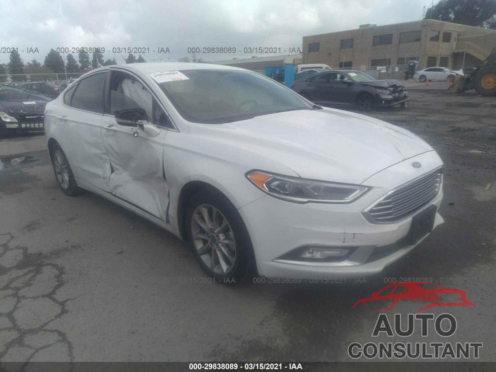 FORD FUSION 2017 - 3FA6P0LUXHR123794