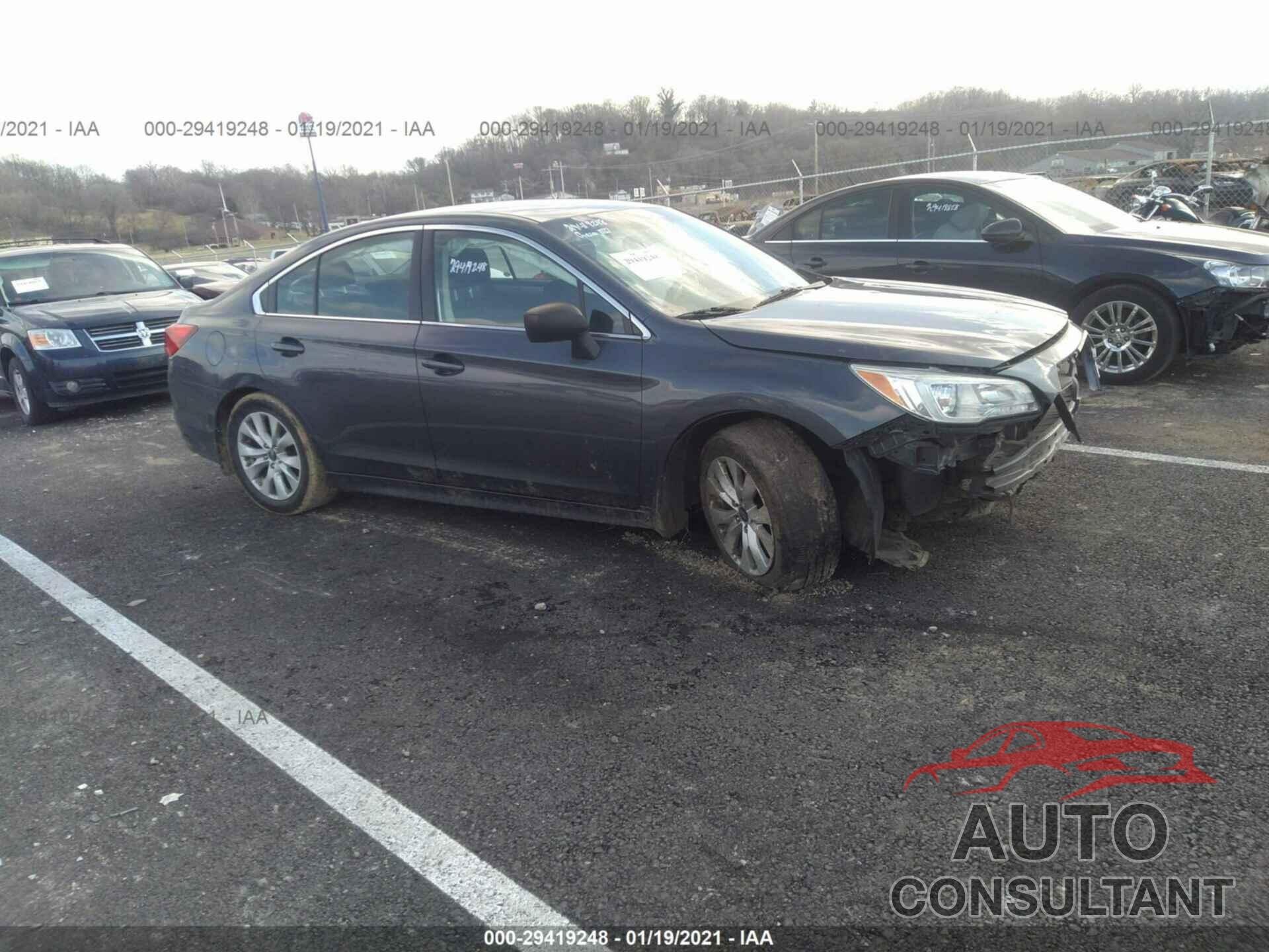SUBARU LEGACY 2017 - 4S3BNAB66H3020734