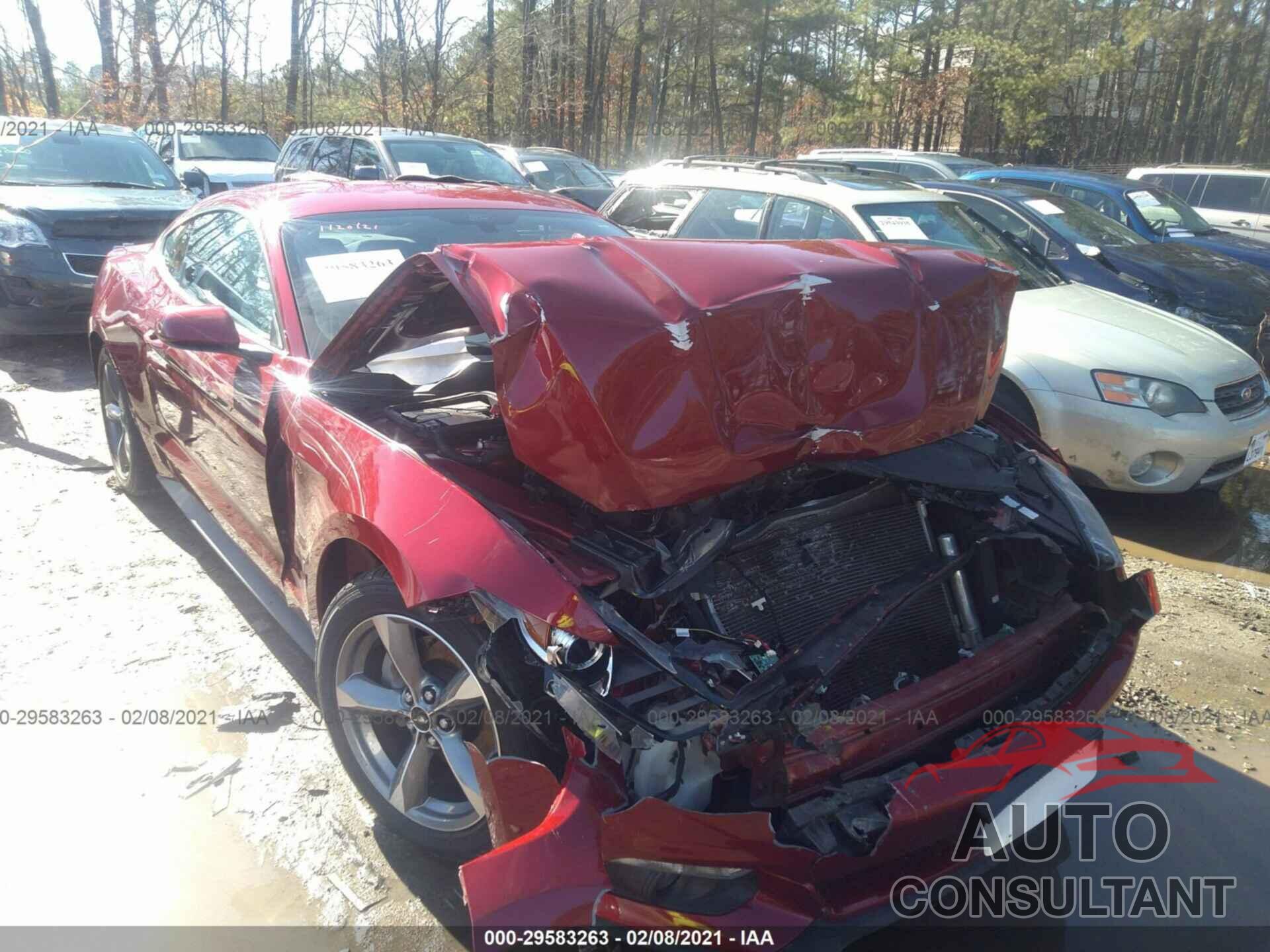 FORD MUSTANG 2016 - 1FA6P8AM6G5322036